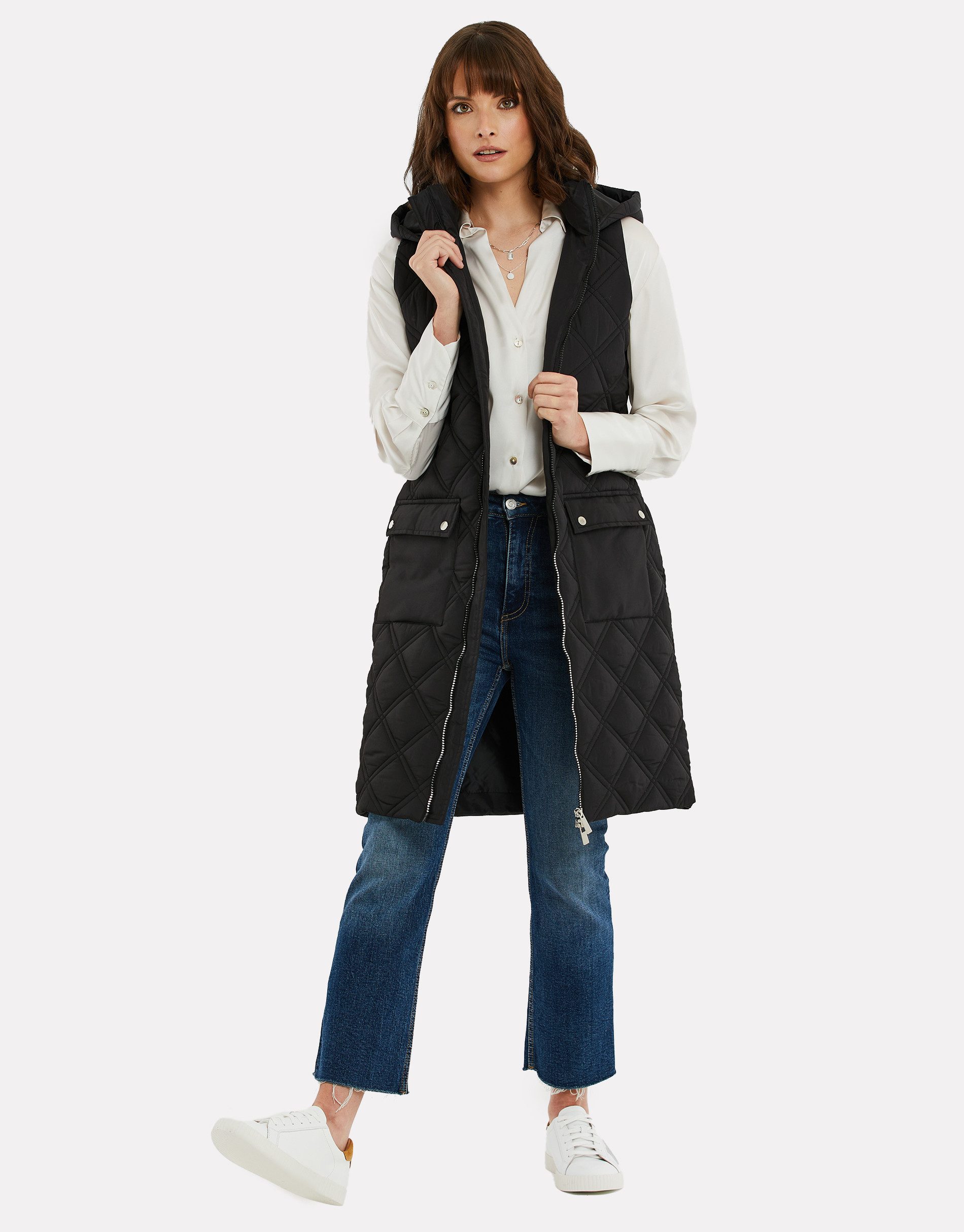 Threadbare Softshellweste (1-tlg) im Steppdesign