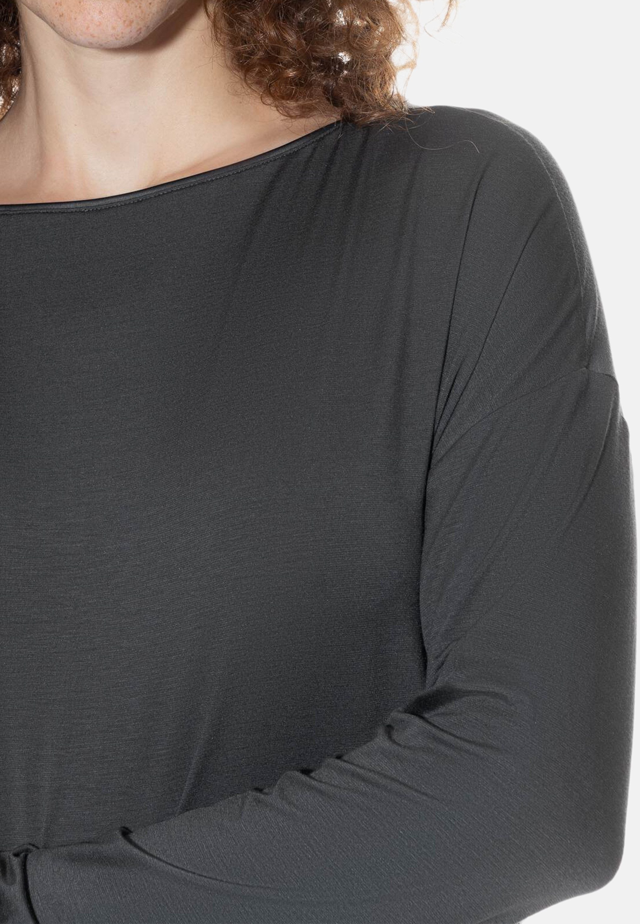 Mey Pyjamaoberteil Pure Chic (1-tlg) Schlafanzug Oberteil - Leicht - Mit leichtem Glanz, Gerader Schnitt