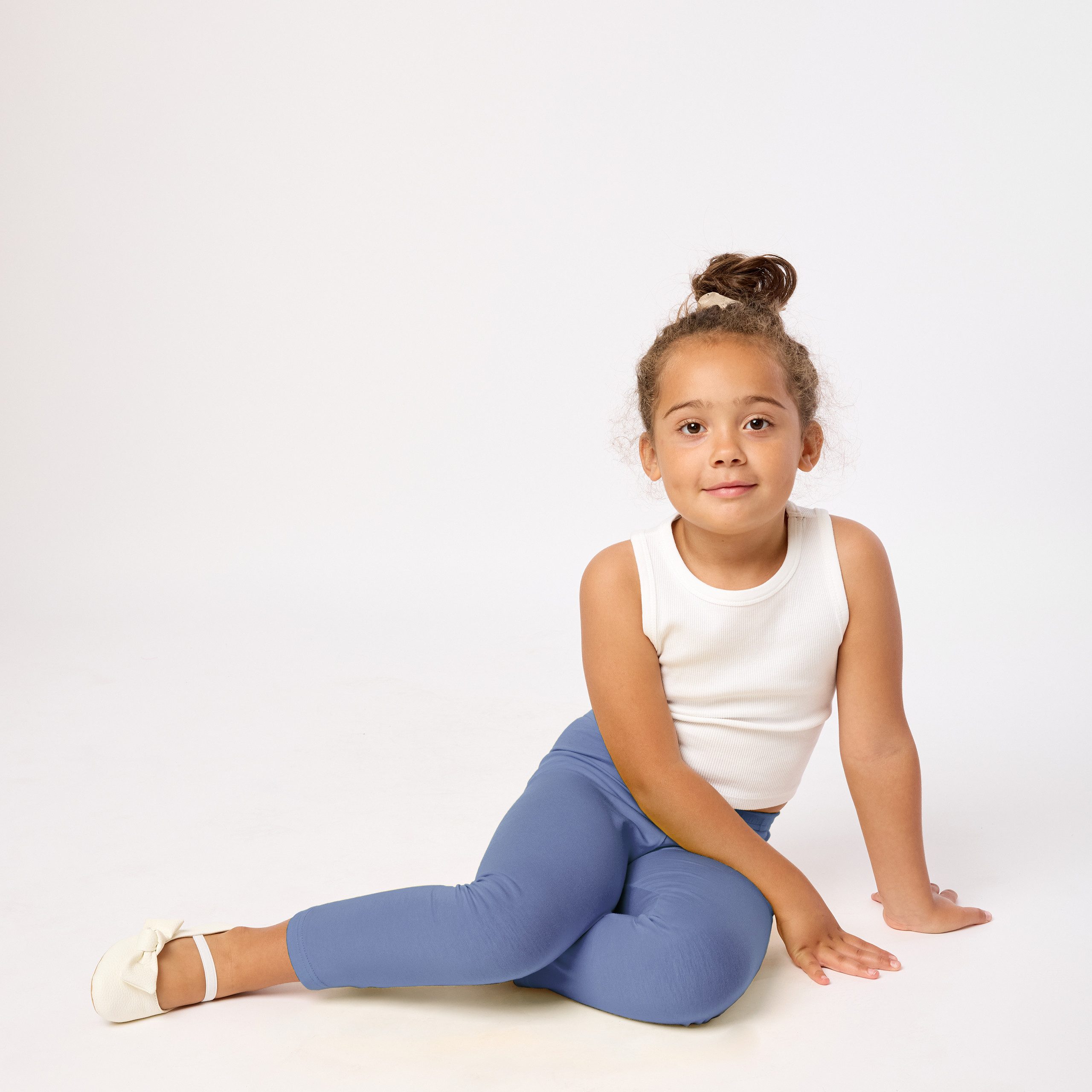 Merry Style Leggings Mädchen 3/4 Capri MS10-131 (1-tlg) elastischer Bund – Bild 5 von 5