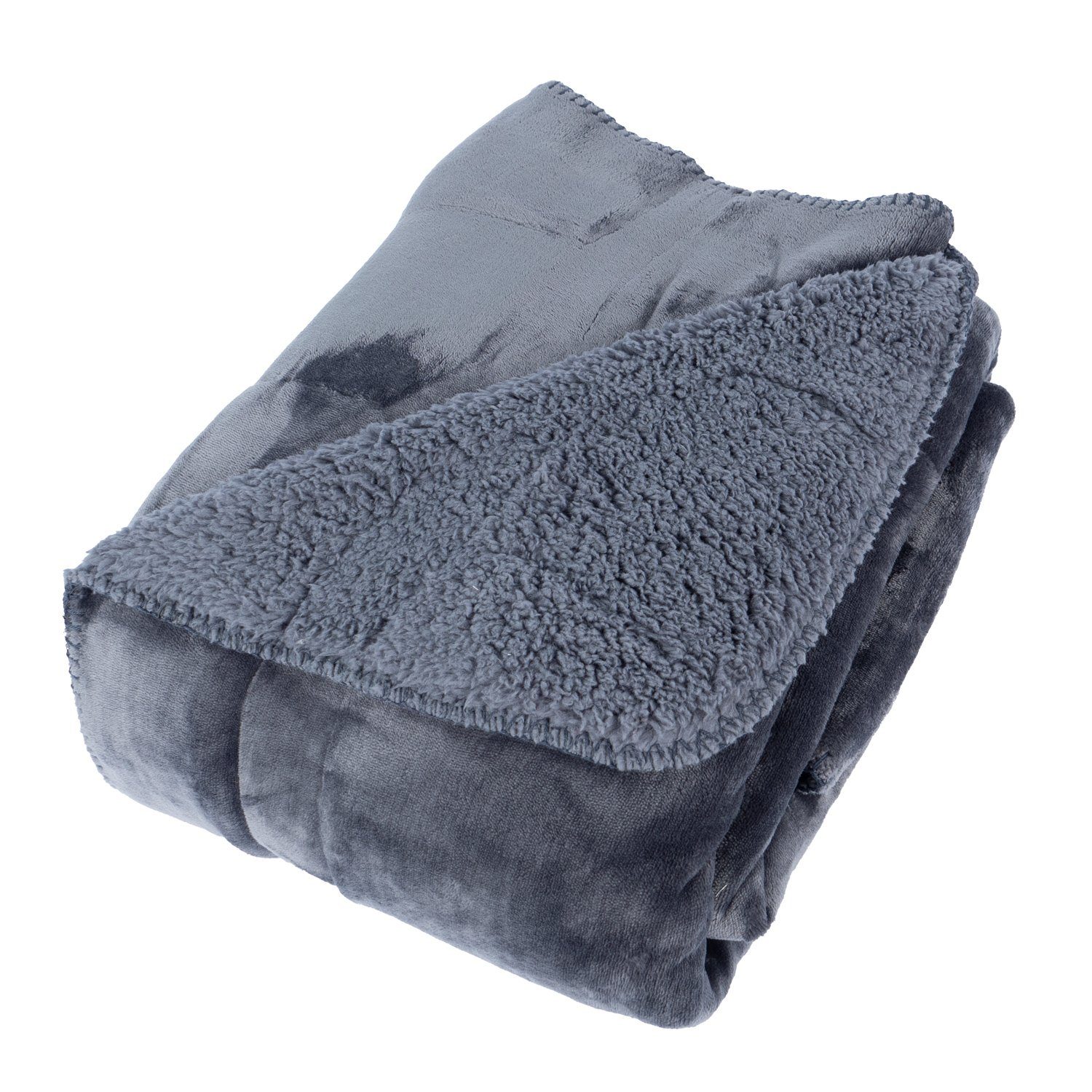 Wohndecke Flanell und Sherpa, VIVA Home, Oberseite weicher Flanell und Rück günstig online kaufen