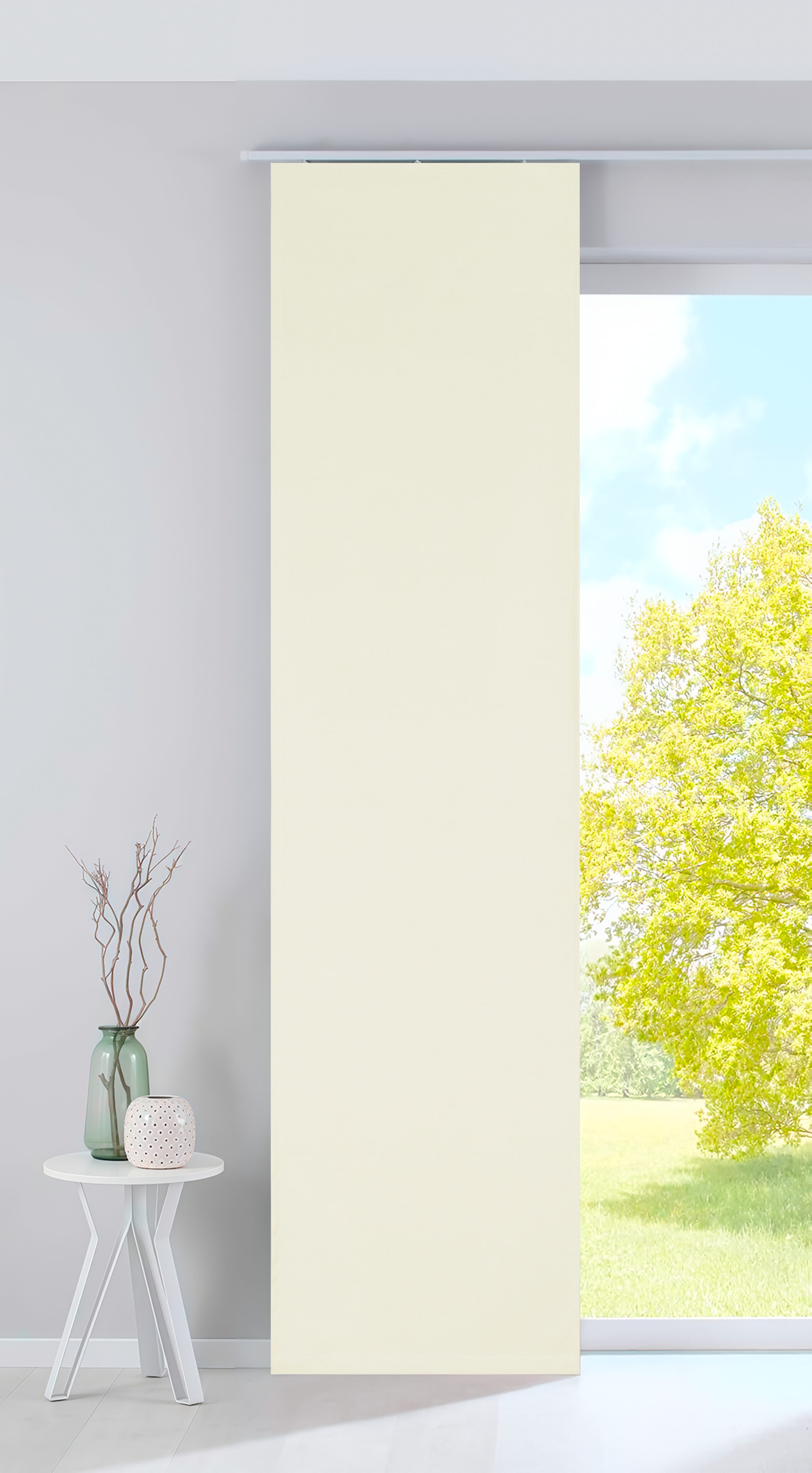Stoffschmiede Schiebegardine / 60x245cm / Blackout günstig online kaufen