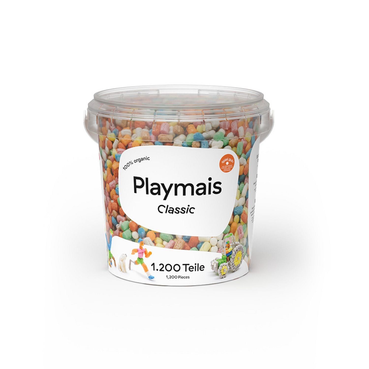 PlayMais PlayMais® Basic 1200 Bucket Spielbausteine