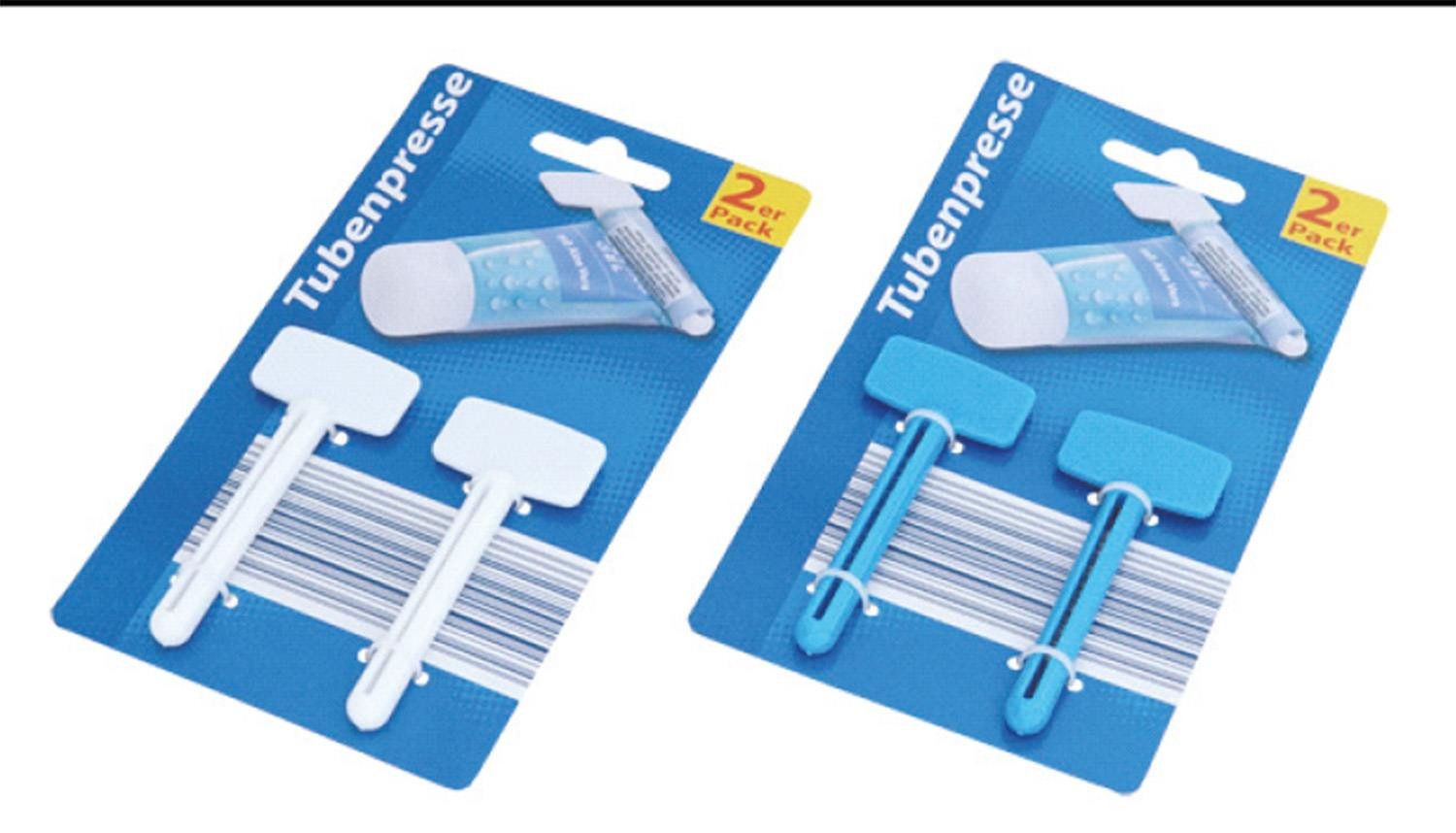 Tubenquetscher Tubenpresse 2er Set – Pastapresse Tubenentleerer, zufällige Farbe (2 St), Kunststoff, Tubenpresse Tubenquetscher Zahnpastatubenpresse