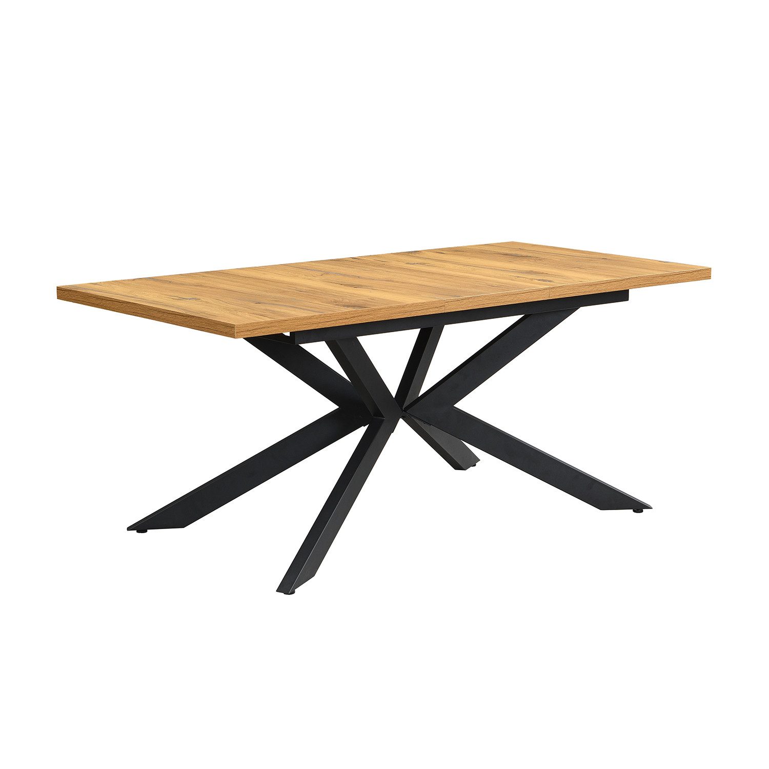 DUBI Möbel Esstisch MALTE, Sternfuß-Gestell, 140-220cm, günstig online kaufen