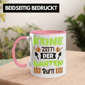 Trendation Tasse Trendation - Gärtner Tasse Geschenk Spruch Garten Becher Kaffeetasse für Hobbygärtner Garten