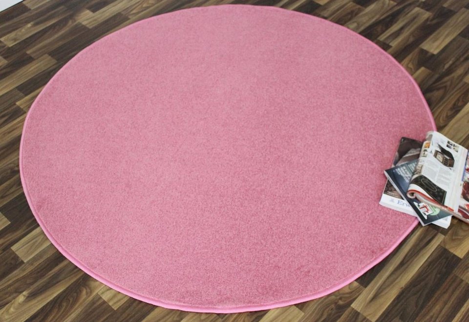 Teppich Shashi Hanse Home Rund Höhe 8 5 Mm Otto Farbe Schwarz