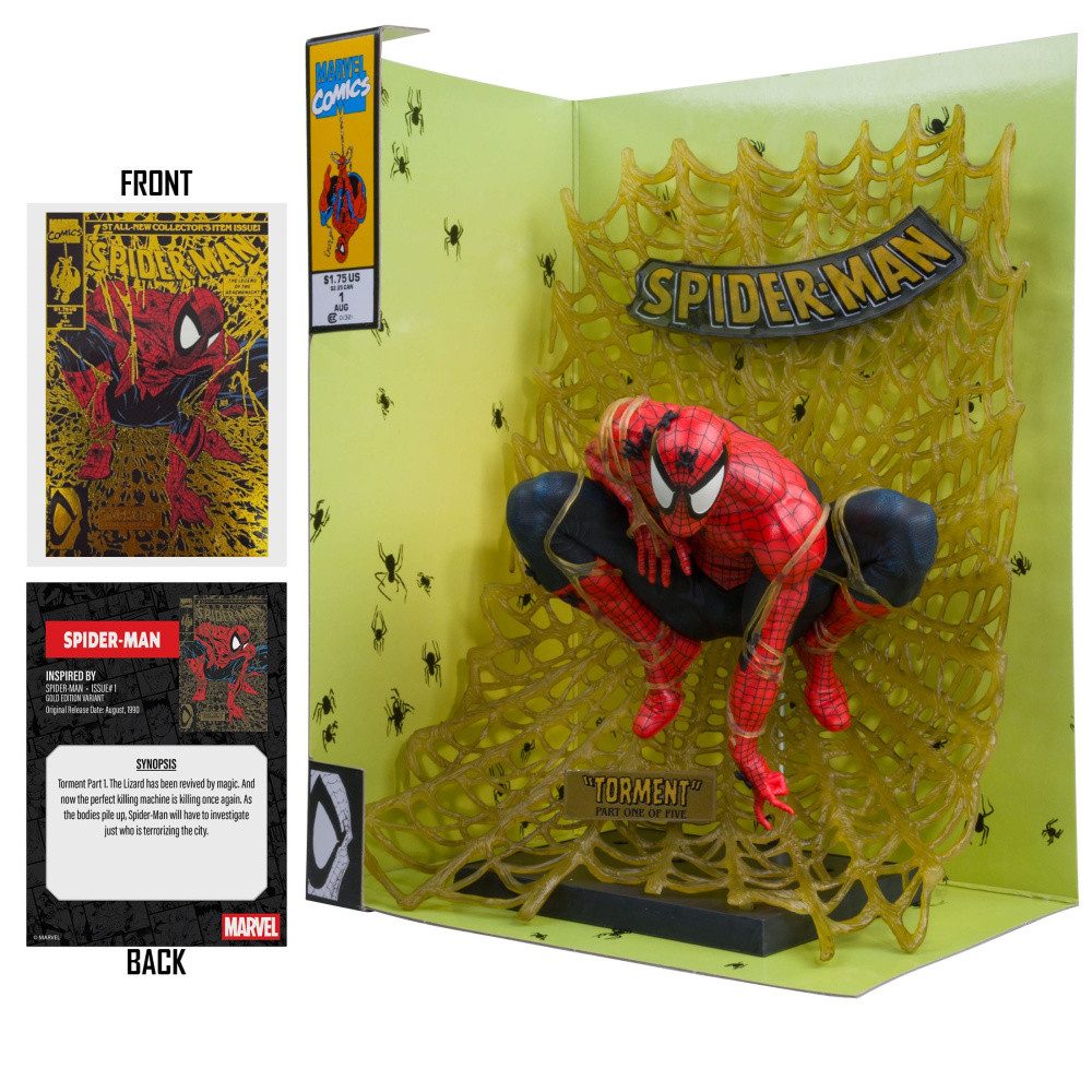 McFarlane Toys Merchandise-Figur Marvel Collection PVC Statue 1/6 Spider-Man (Spider-Man # 1) (Gold Edi