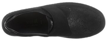 Waldläufer HENNI-Soft Klettschuh Slipper, Festtagsschuh, Bequemschuh mit Orthotritt, Weite H