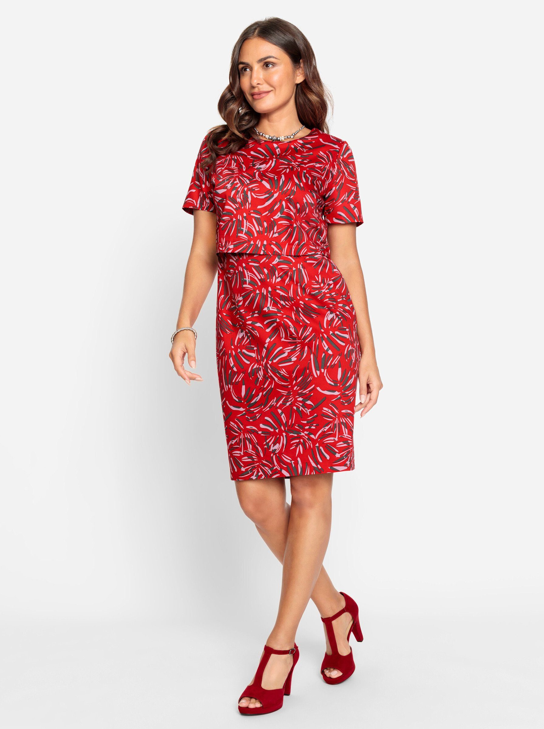 Hobemty Etuikleid Für Damen - Elegantes Bleistiftkleid Mit Reißverschluss