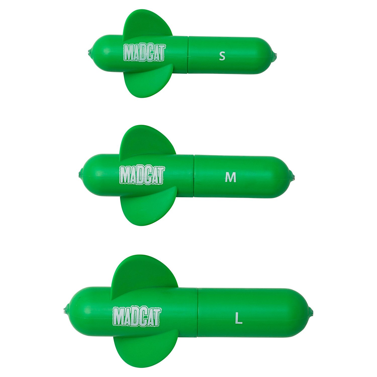 MADCAT Unterwasserpose MADCAT Screaming Subfloat Unterwasserpose - 3 Größen wählbar - Wels, Flügel die Druckwellen erzeugen