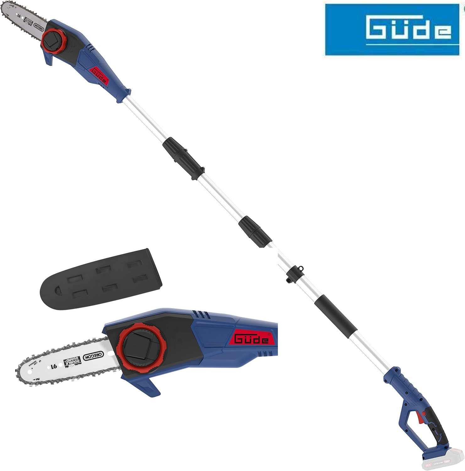 Güde Akku-Kettensäge GÜDE Teleskop Astkettensäge 18V Hochentaster AST 18-0 ohne Akku