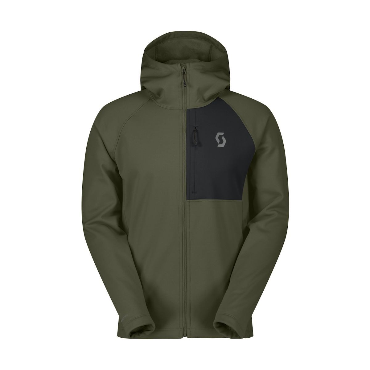 Scott Fleecejacke Hoody M's Defined Warm Zip Perfekter Midlayer für kalte Bedingungen mit Stretch