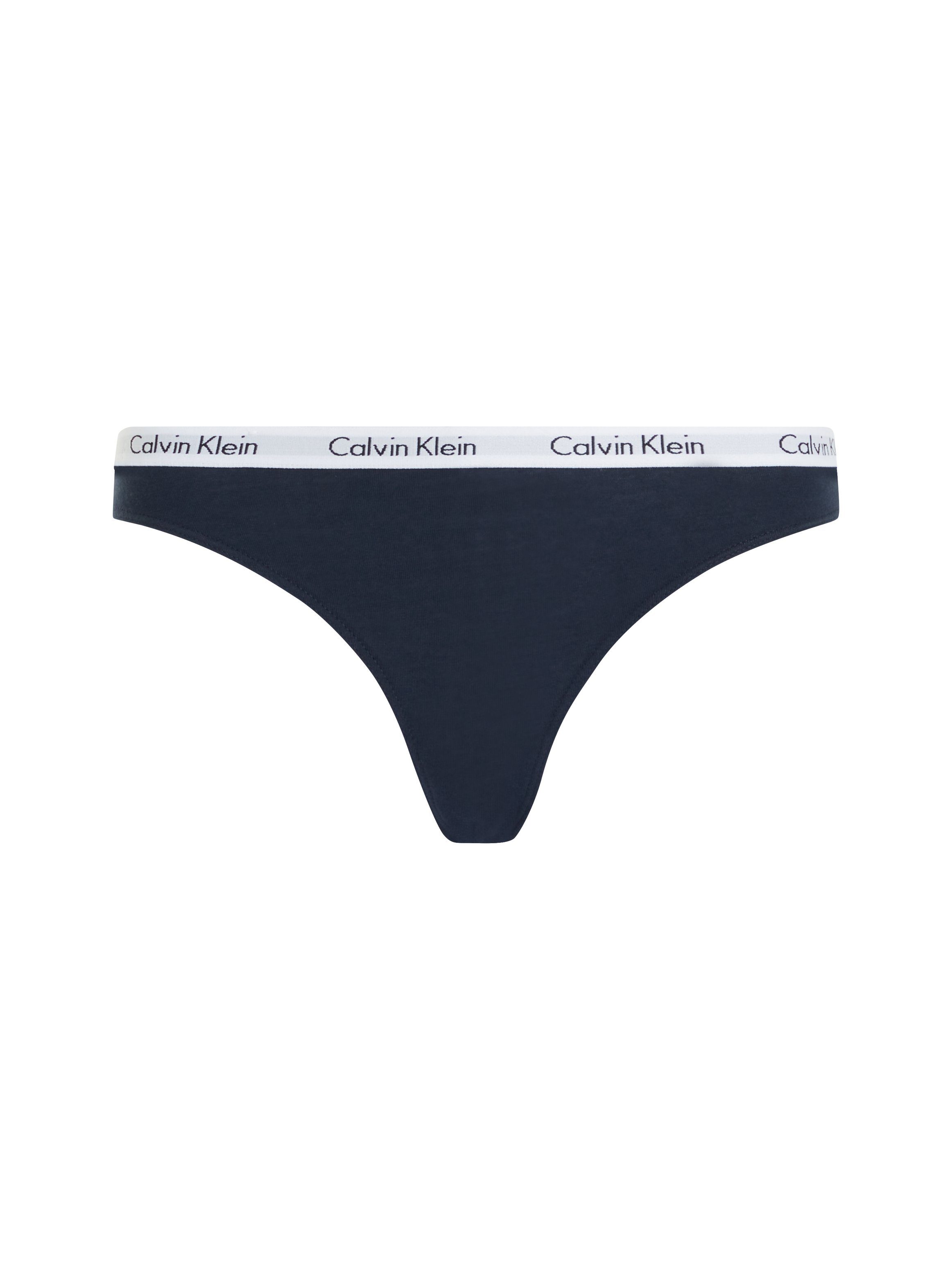 Klein Underwear Calvin mit Bikinislip Logobund dunkelblau