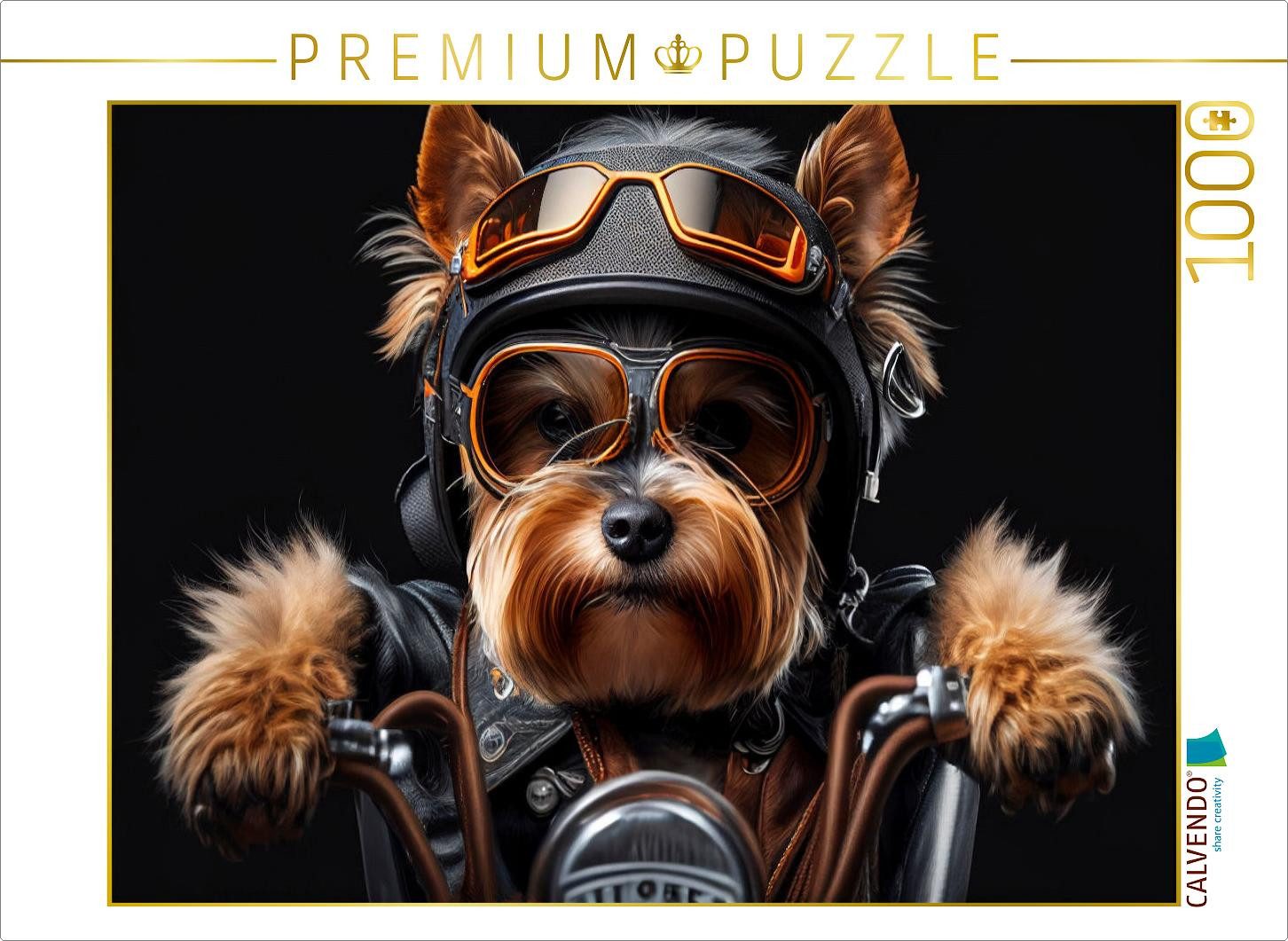 Puzzle CALVENDO Puzzle Ein Motiv aus dem Kalender Der humoristische Yorkshire
