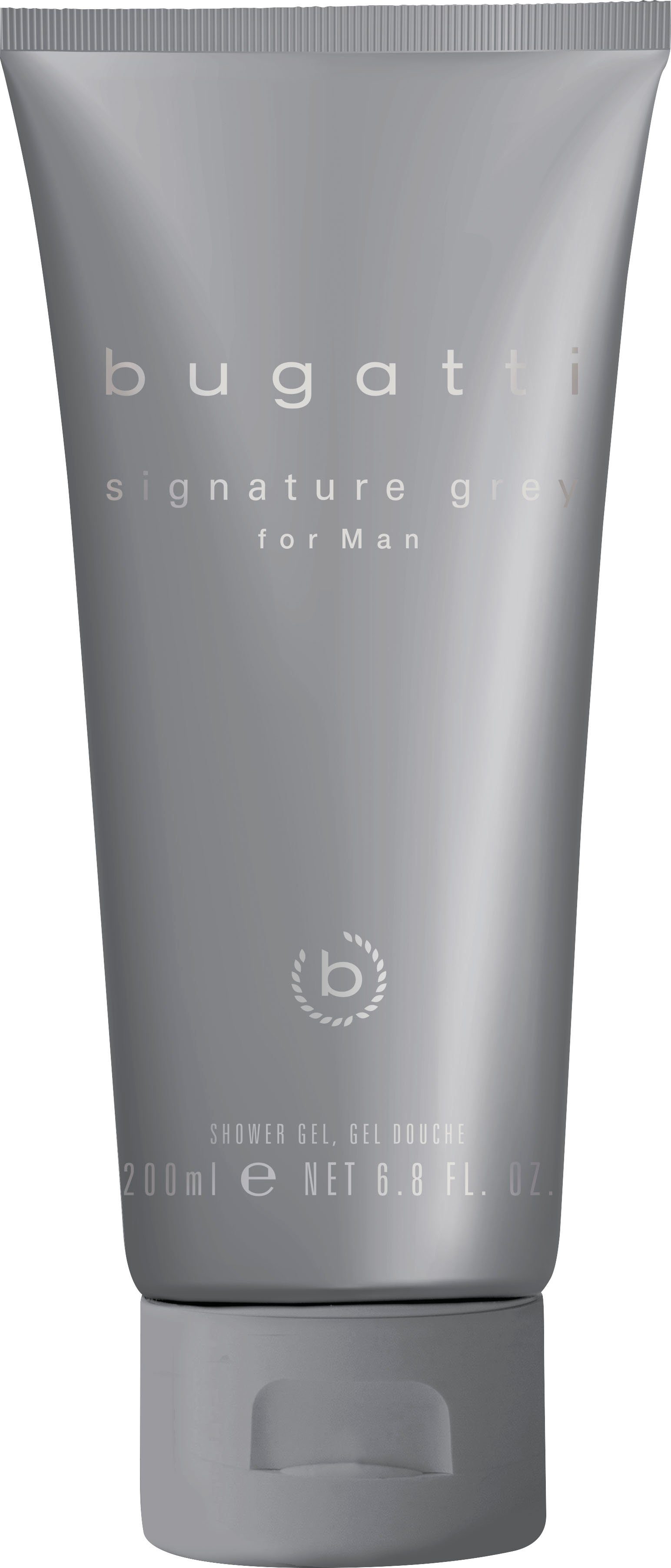 bugatti Duft-Set BUGATTI Signature Grey for him GP EdT 100ml + 200 ml SG, 2-tlg., Herrenduft-Set mit holziger Note, ideal für den Alltag.