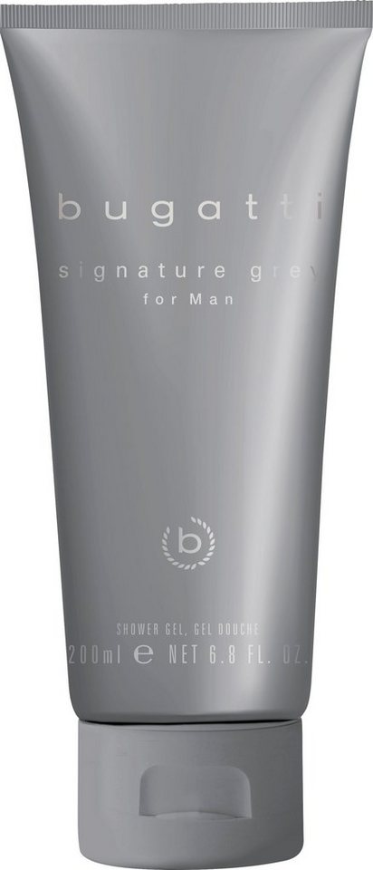 bugatti Eau de Toilette bugatti signature man grey GP 100ml EDT + 200 ml  SG,