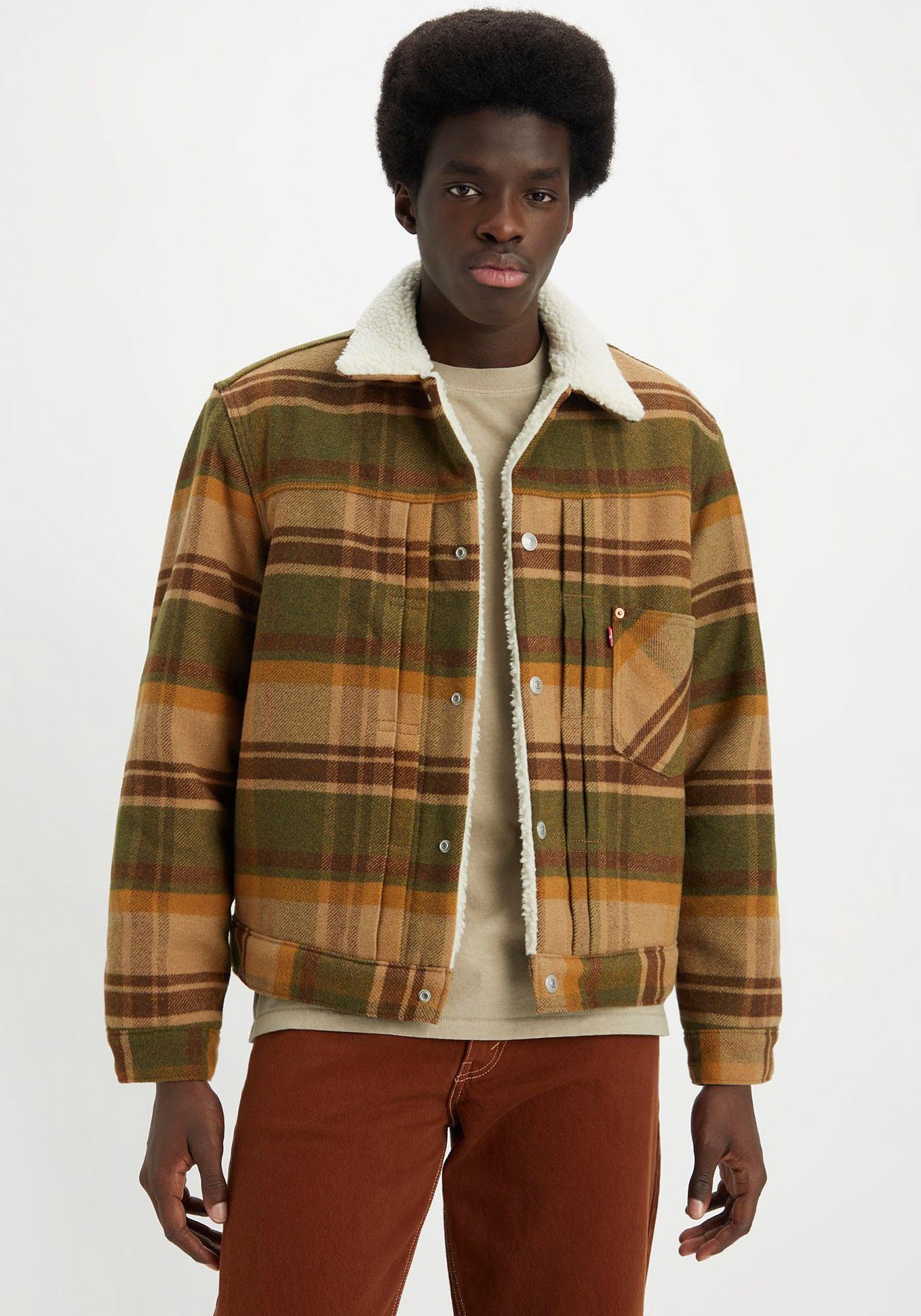 Levi's® Jeansjacke SHERPA TRUCKER mit warmem günstig online kaufen