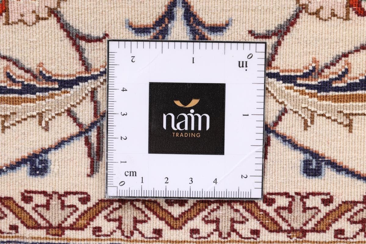 Orientteppich, Orientteppich Trading, 109x157 mm Isfahan 6 Seidenkette Handgeknüpfter Nain Höhe: rechteckig,