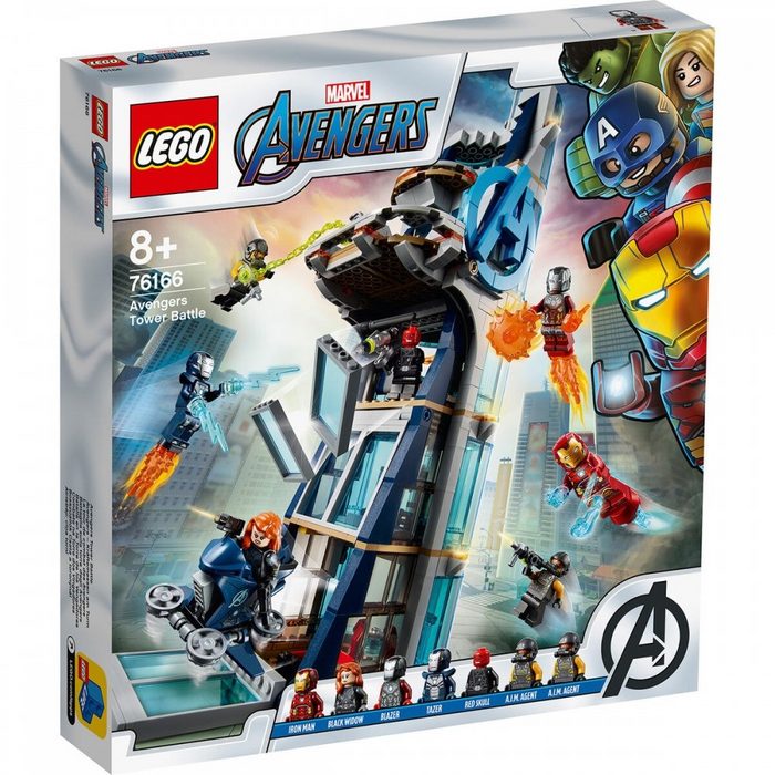 LEGO® Konstruktions-Spielset Marvel Super Heroes Avengers – Kräftemessen am Turm Konstruktion
