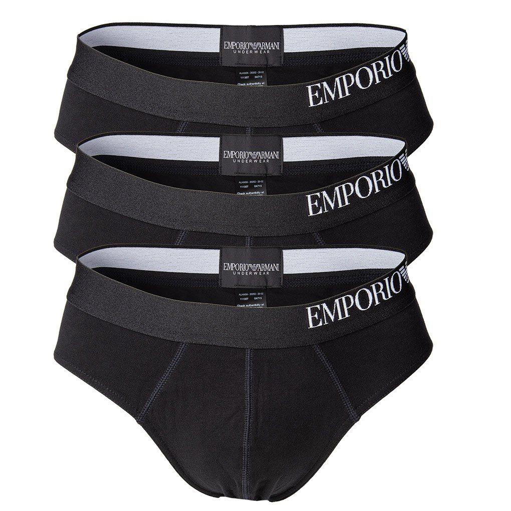 Emporio Armani Slip »Herren Slips 3er Pack Briefs, Unterwäsche Set