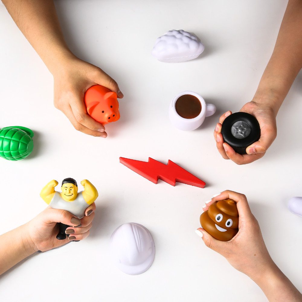 ideen.kollektiv Lernspielzeug ideen.kollektiv Moderationsbälle-Set 11 Stück in verschiedenen Designs (11-St), Coaching, Teambuilding und Kreatives Denken, mit Baumwollbeutel