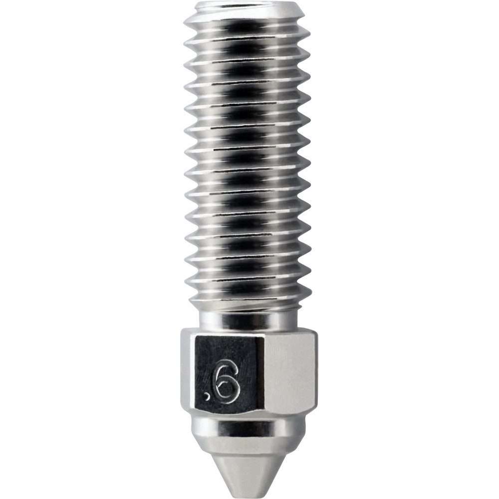 Micro-Swiss 3D-Drucker Micro-Swiss 3D Drucker Düse 0.6mm Brass Plated Wear Resistant Nozzle