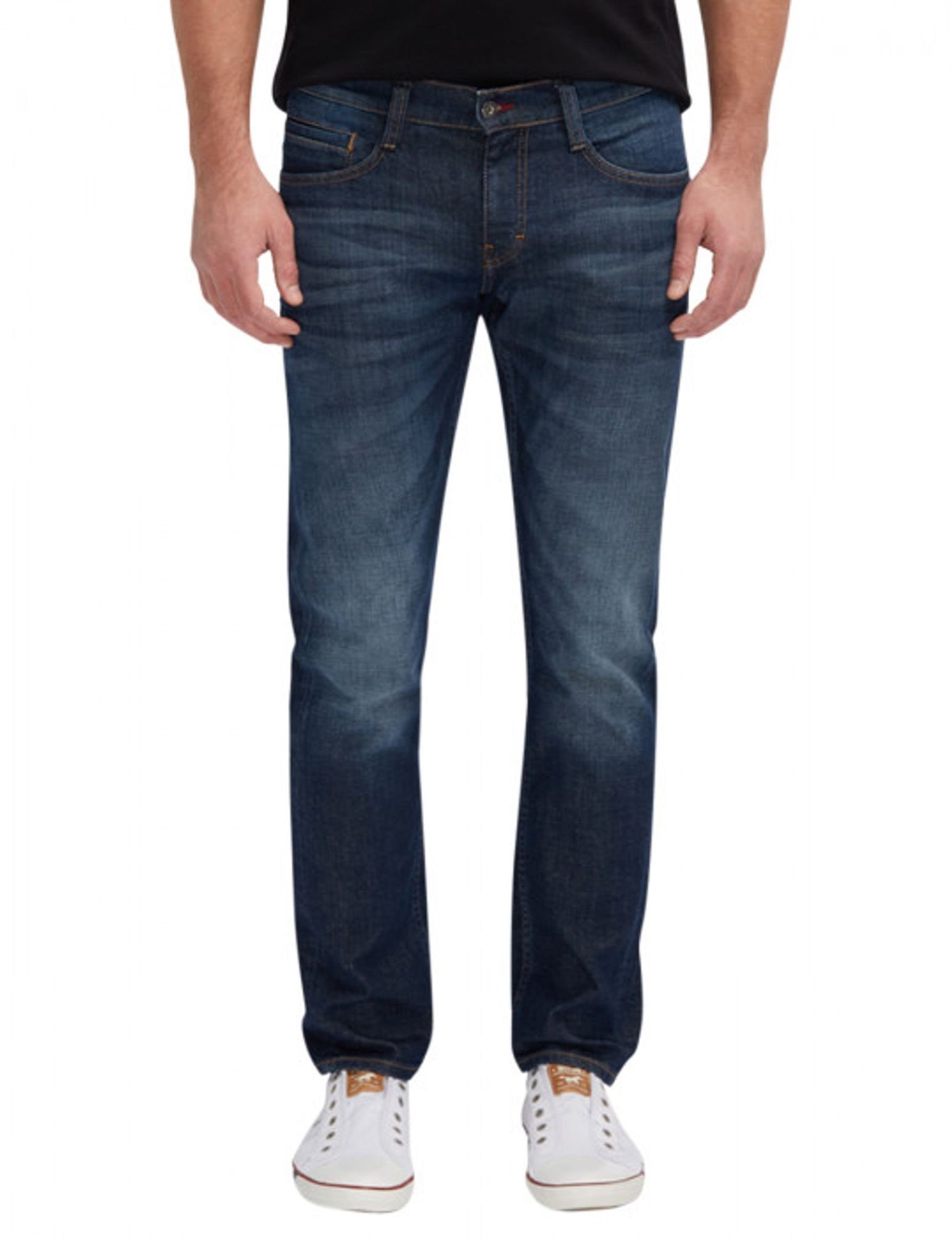 MUSTANG 5-Pocket-Jeans Oregon Slim(3116-5111) Dark rinse used (593)