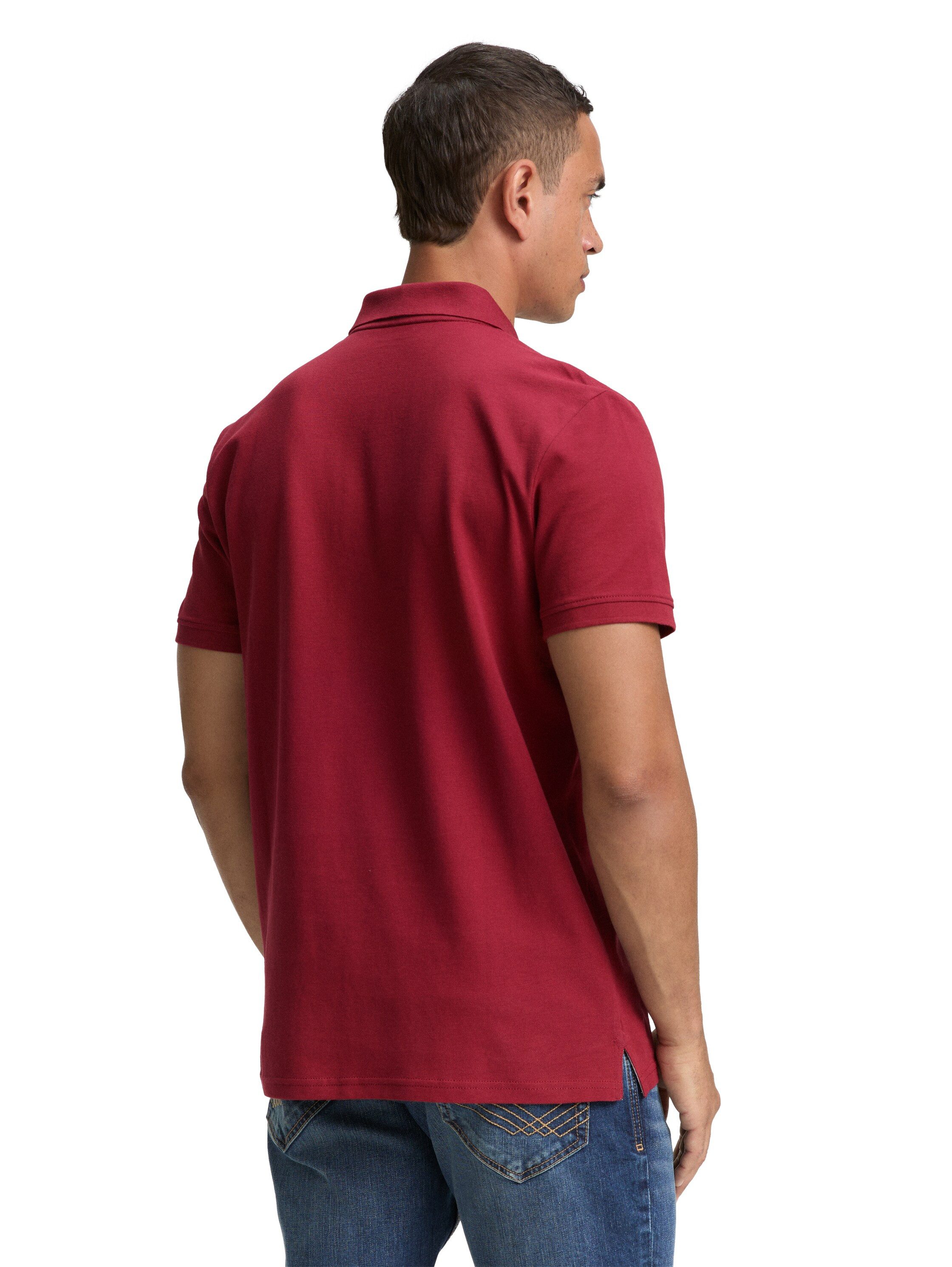 TOM TAILOR Poloshirt mit farblich hervorgehobener günstig online kaufen