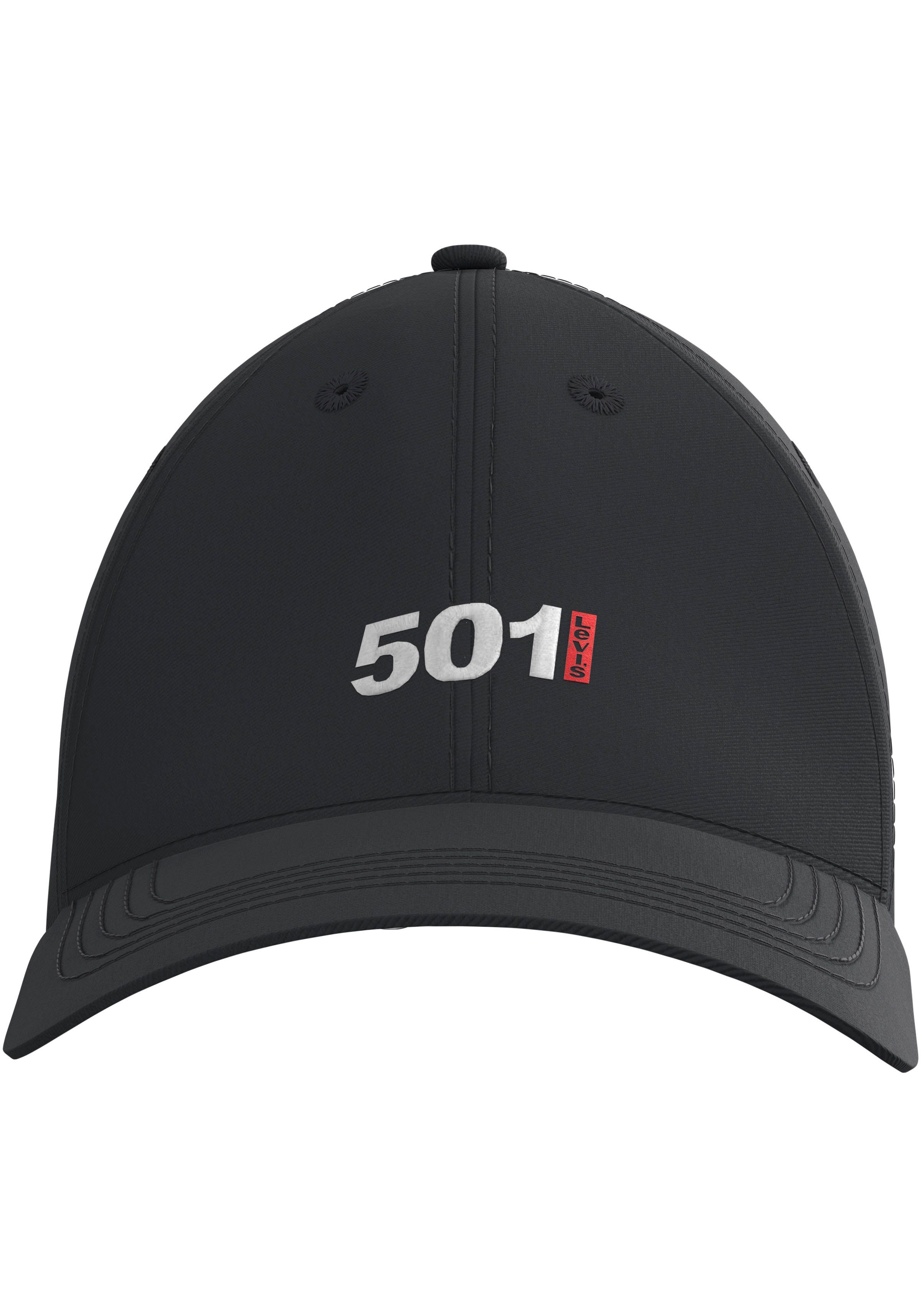 Levi's® Baseball Cap 501 GRAPHIC in verschiedenen Dessins und Prints regular black