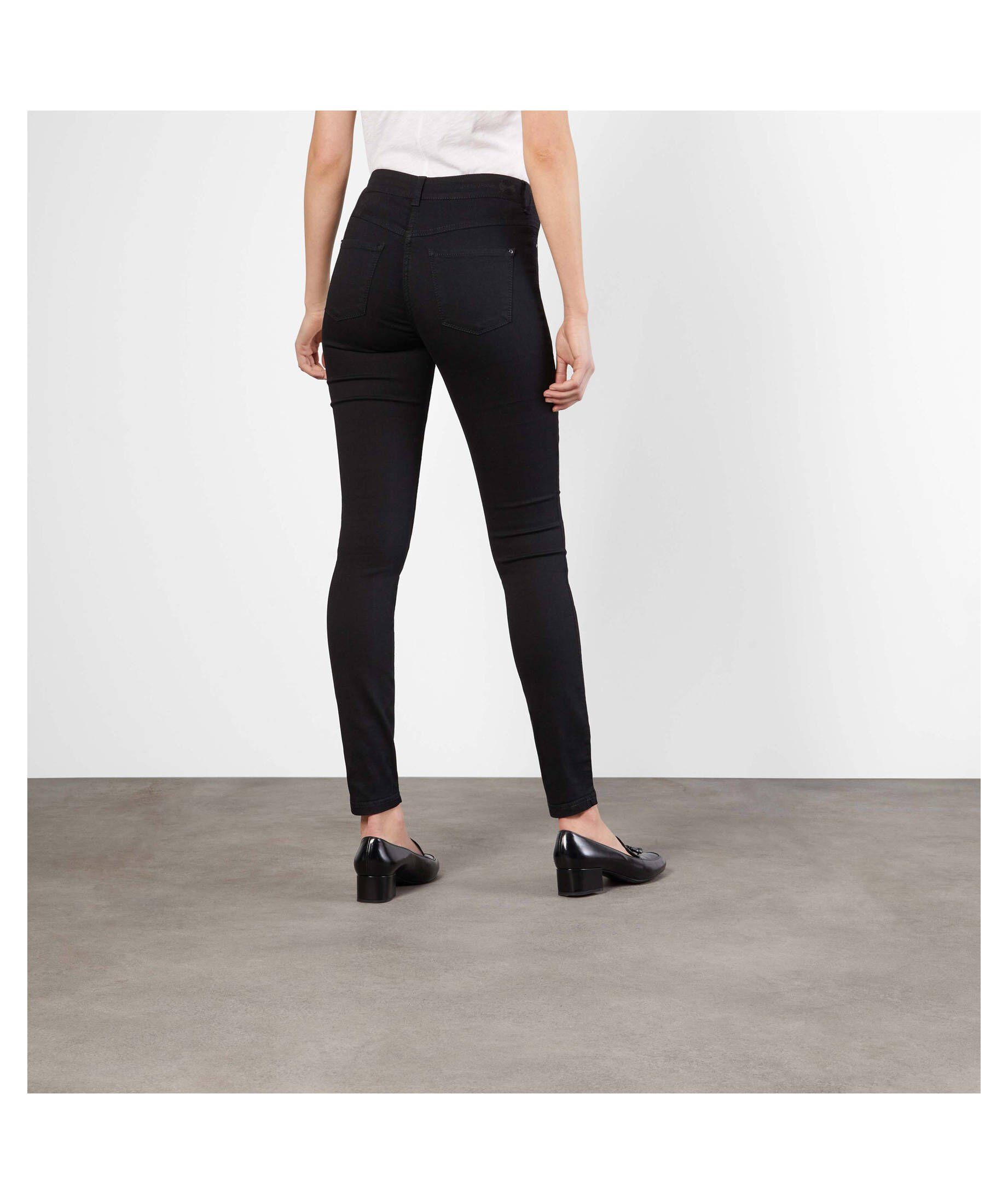 5-Pocket-Jeans (85) Skinny SKINNY black DREAM (1-tlg) MAC Jeans Damen Fit