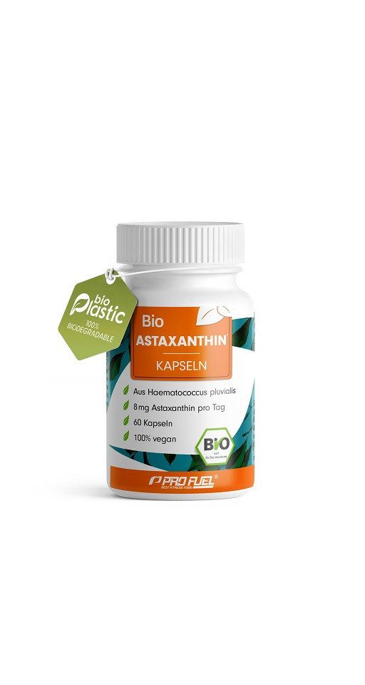 ProFuel Bio Astaxanthin Algamo Astaxanthin 60 Kapseln Kapseln, 100 g, Kapseln