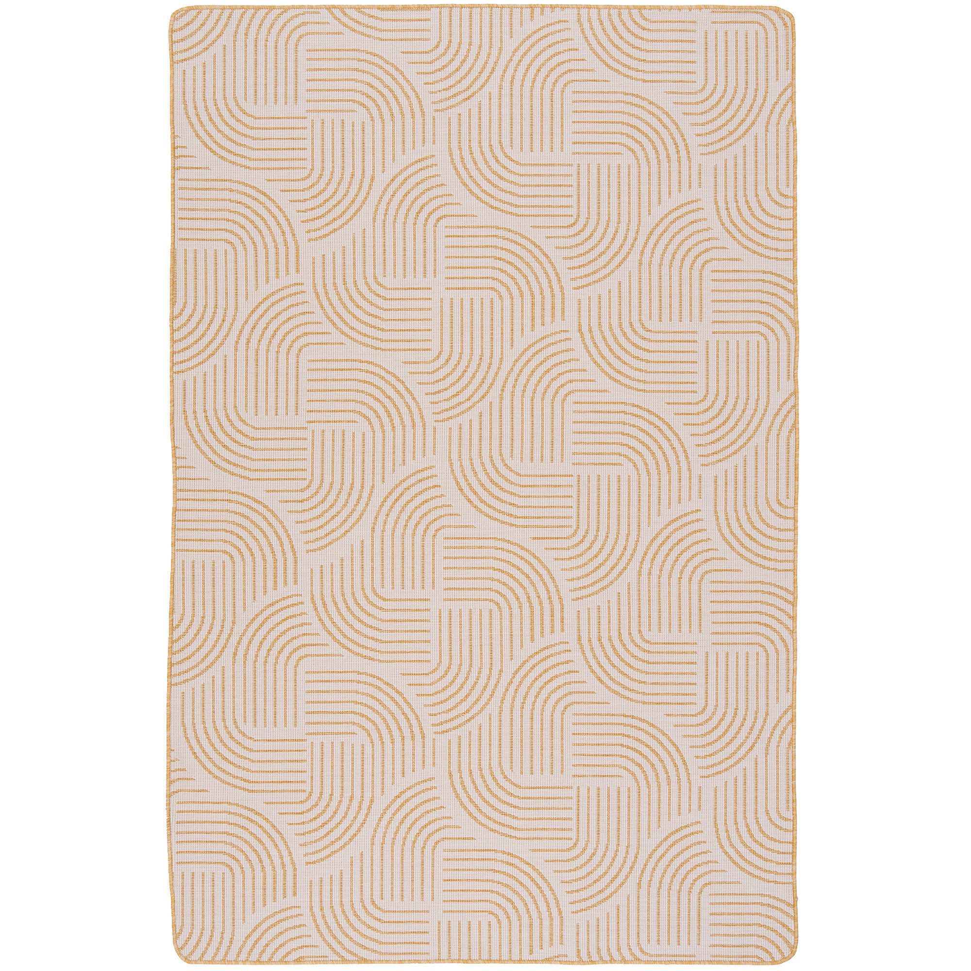 Snapstyle Outdoorteppich In- und Outdoor Teppich Beidseitig Newport Modern, Rechteckig, Höhe: 3 mm
