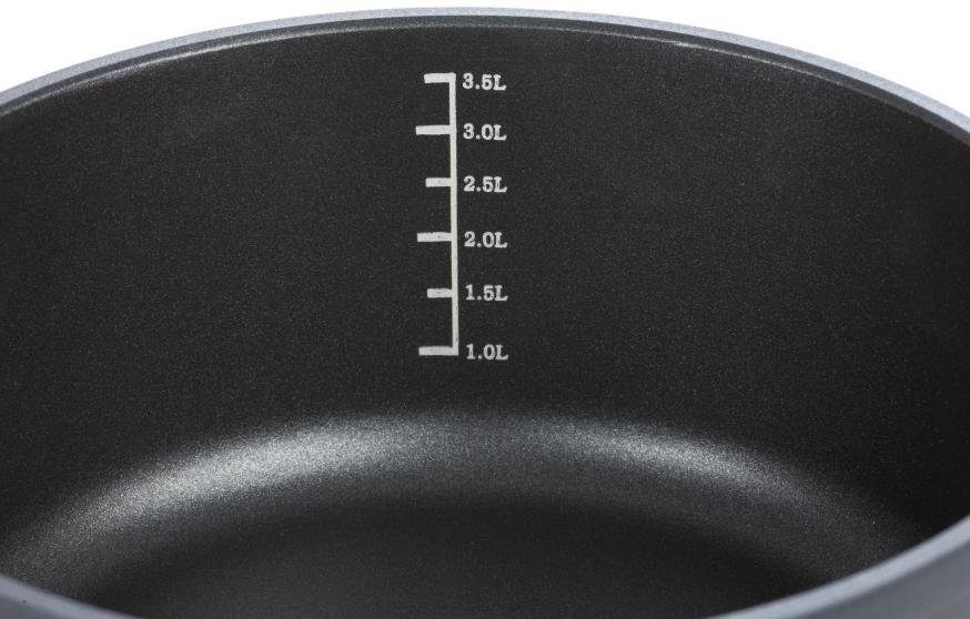 GSW Kasserolle Profi-Black-Star, Stahl-Emaille (1-tlg), Induktion