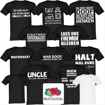 Lustige & Witzige T-Shirts T-Shirt T-Shirt Darth Vader Fun-Shirt Party Logo 71 T-Shirt, Druck, Spruch, lustig