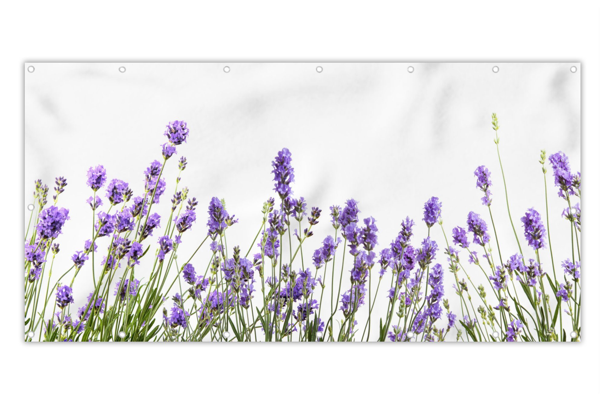 MuchoWow Balkonsichtschutz »Blume Natur Lavendel« (1St