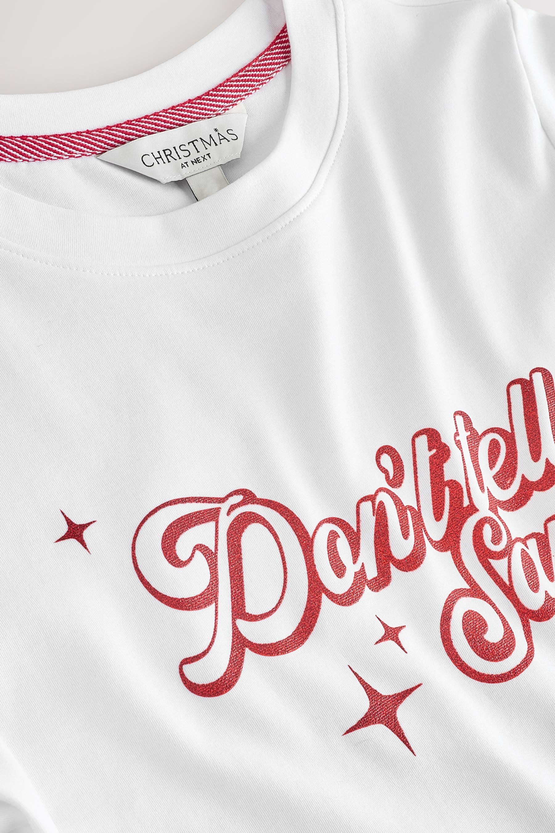 Next T-Shirt Kurzärmeliges T-Shirt mit Aufschrift, Santa (1-tlg) günstig online kaufen