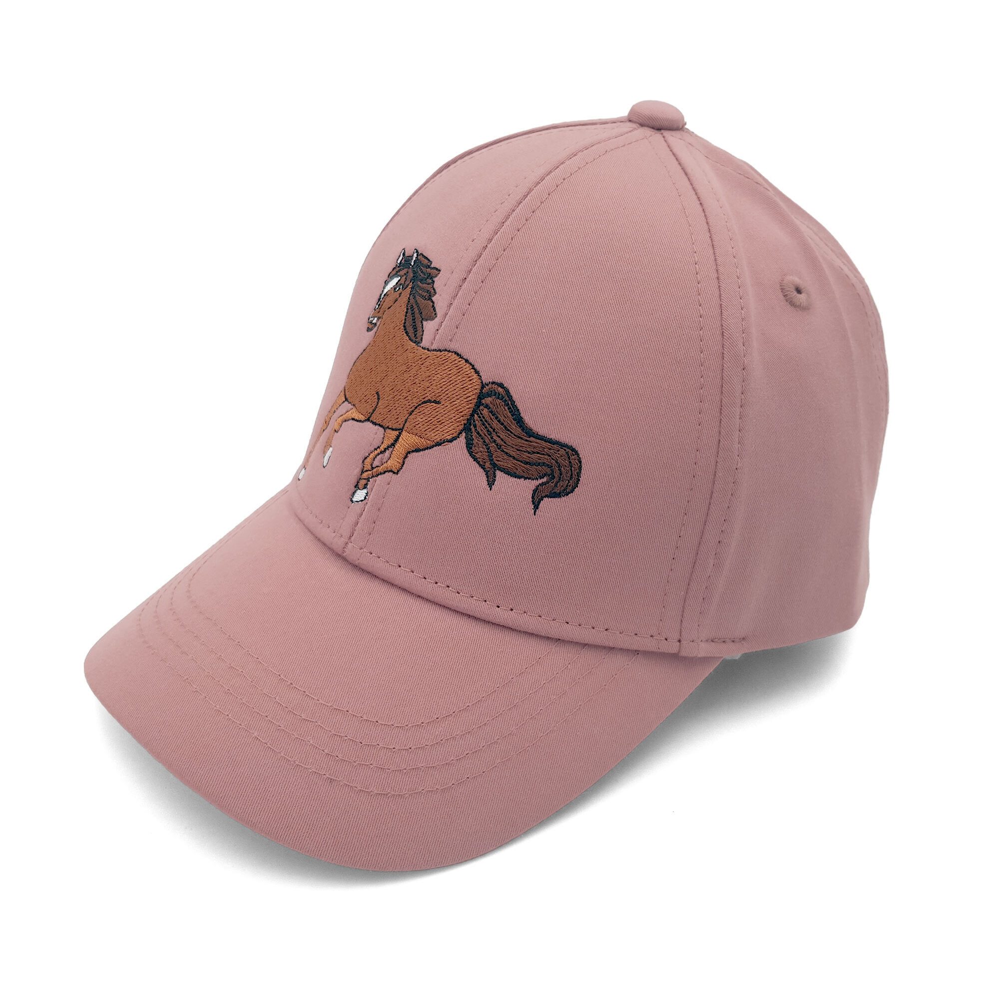 MAXIMO Baseball Cap KIDS GIRL-Cap, Pferd, Stickerei, Klettverschluß (1-St)