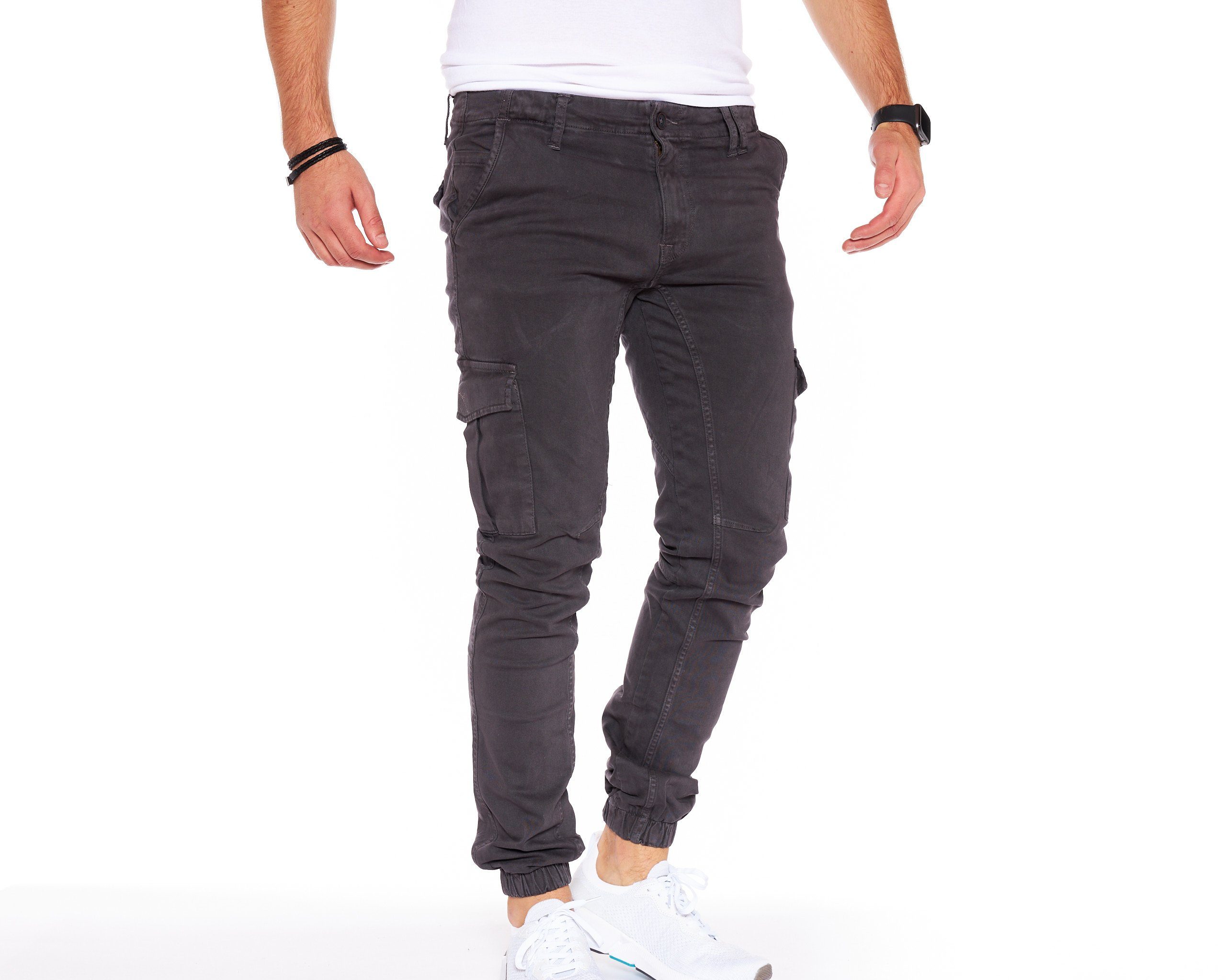 Styleko Chinohose Slim fit Cargohose Herren Cargohose männer Cargohose für günstig online kaufen