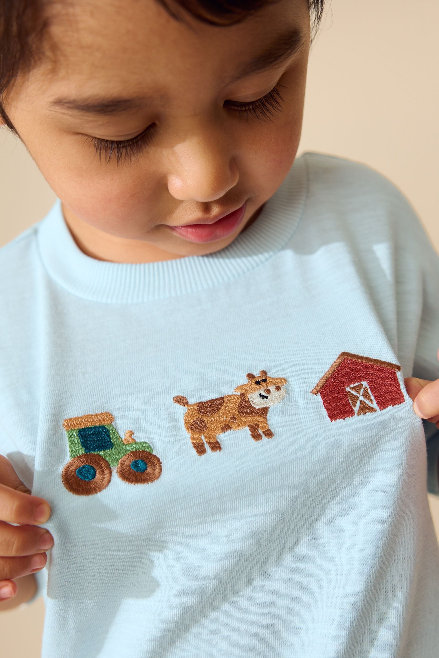 Next T-Shirt T-Shirt mit Applikation (1-tlg)
