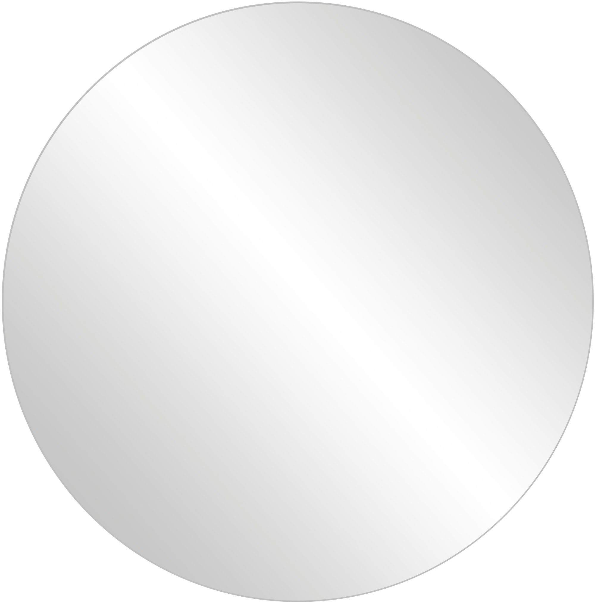 Schildmeyer Wandspiegel Smash, Runde Spiegelfläche mit 45 cm Durchmesser