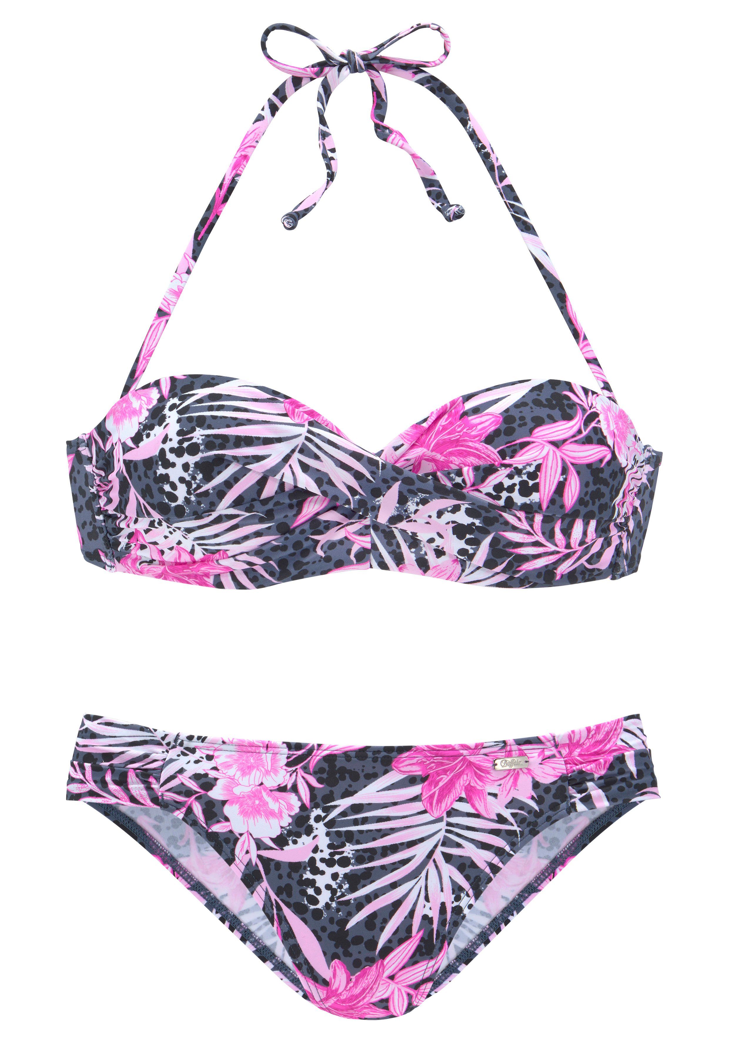 Buffalo Bügel-Bandeau-Bikini im Mustermix günstig online kaufen