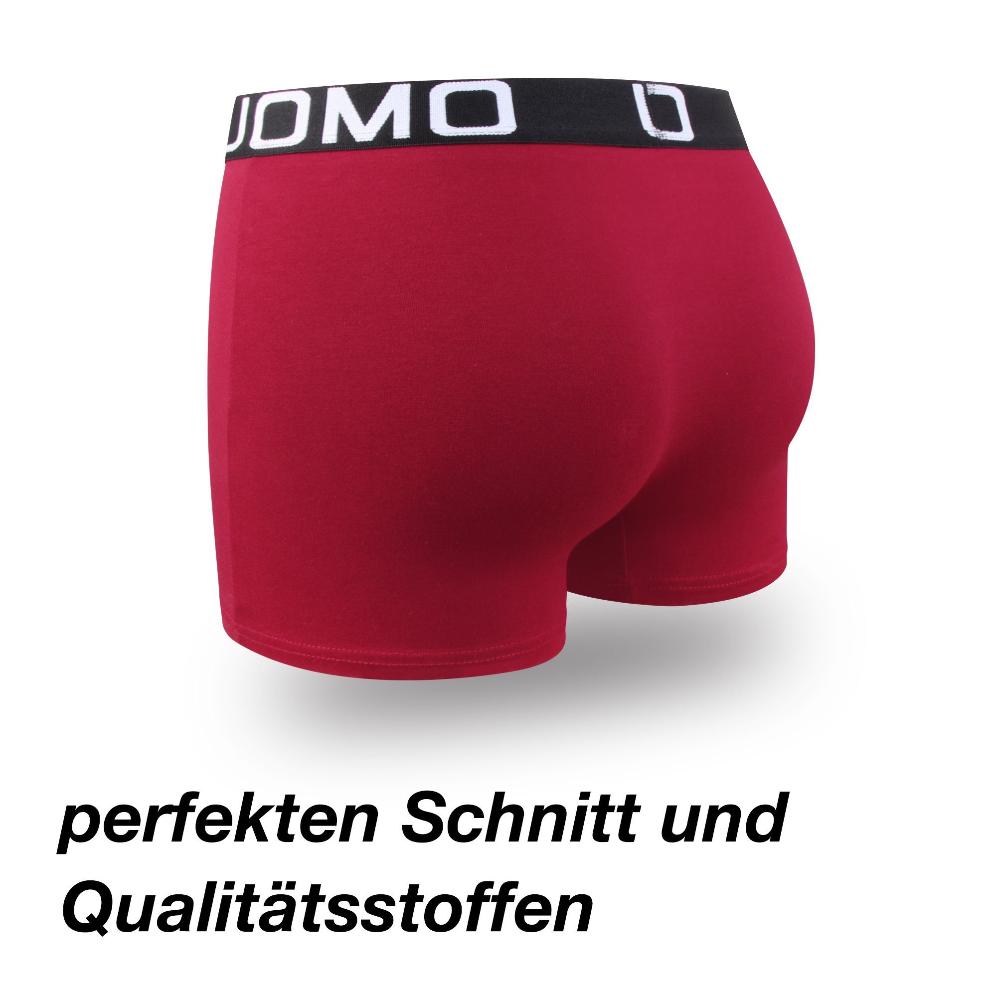 L&K Boxershorts 1119 (12er-Pack) Boxershorts Herren aus Baumwolle klassischen Unifarben
