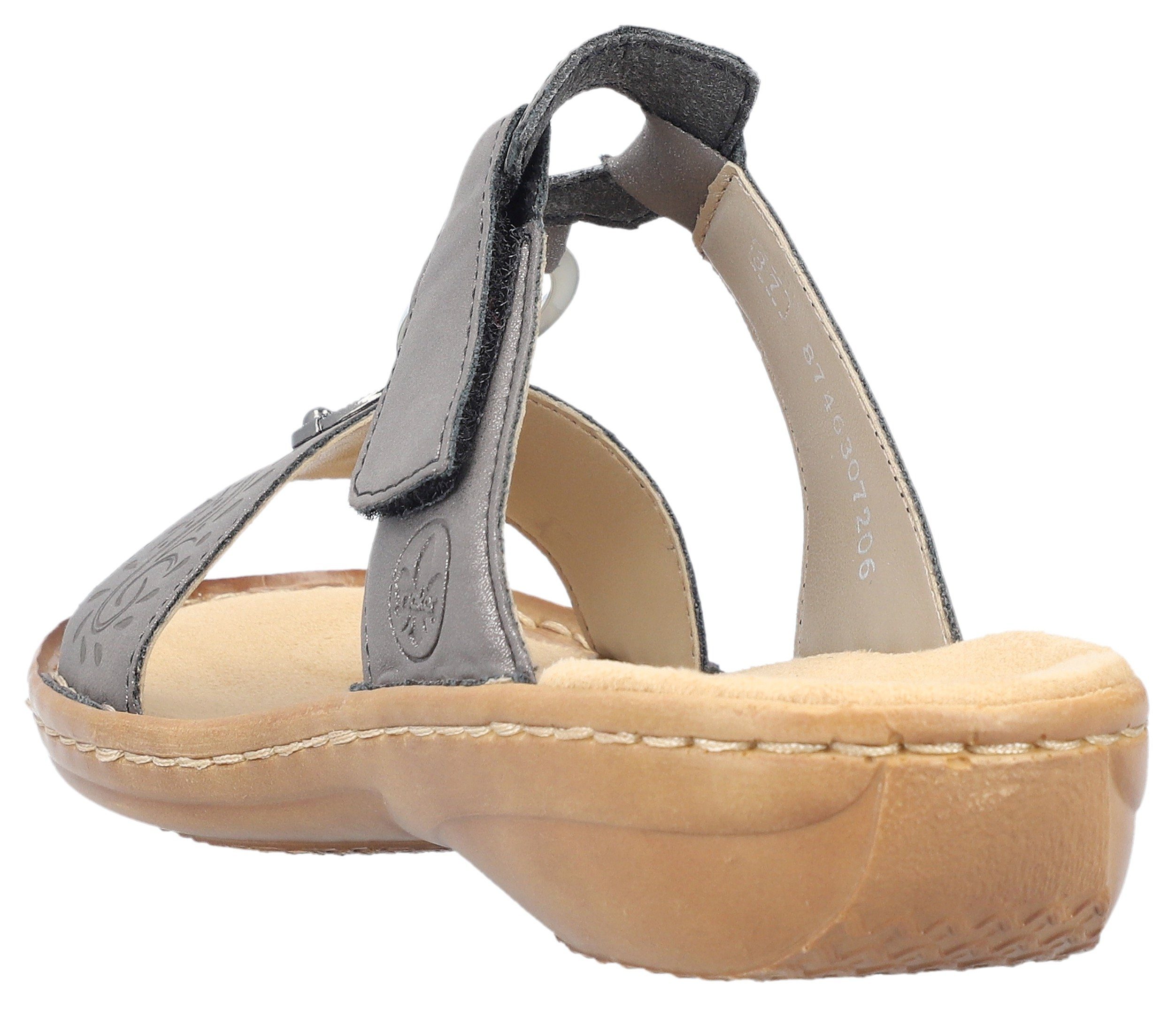 Rieker Pantolette, Keilabsatz, Sommerschuh, Schlappen Mit günstig online kaufen