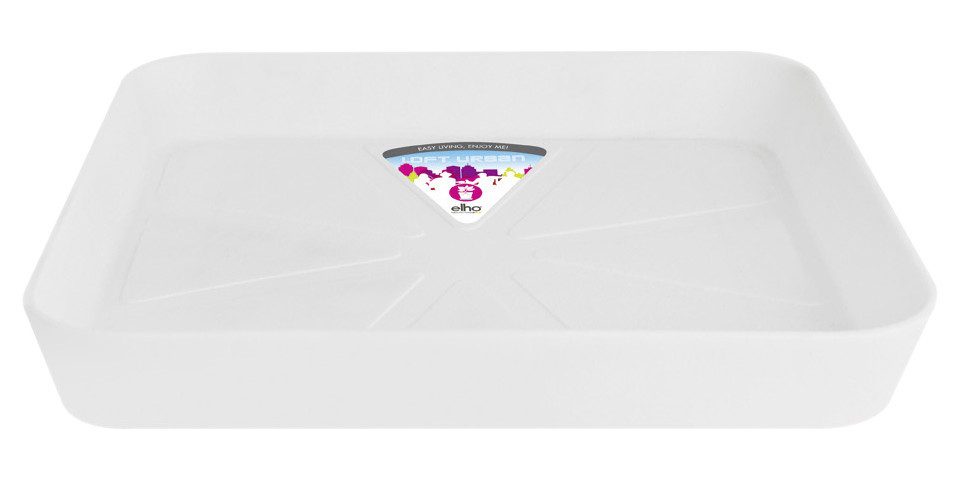 Elho Blumentopfuntersetzer Elho Untersetzer Loft Urban weiß 22 x 22 cm