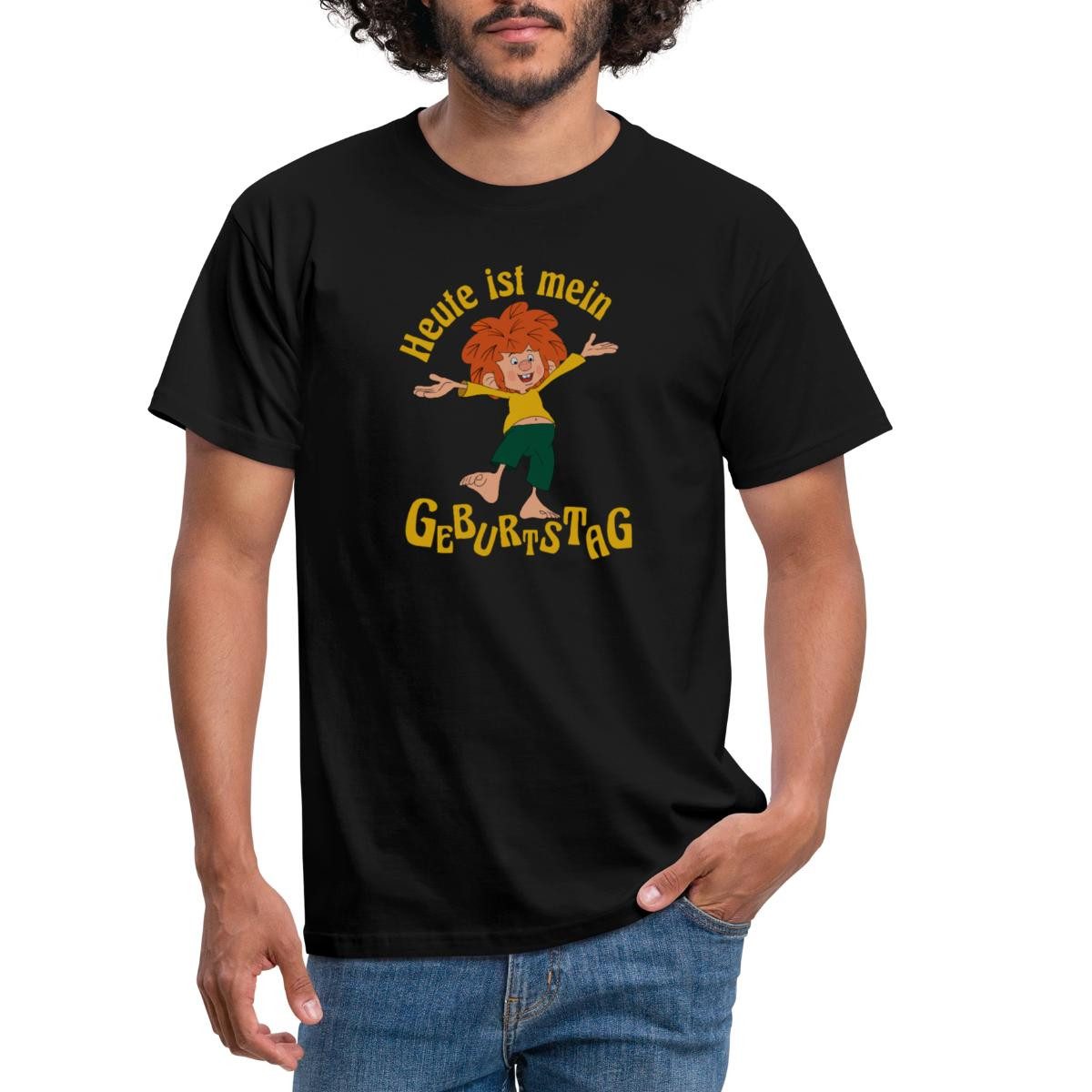 Spreadshirt T-Shirt Pumuckl Mit Spruch Heute ist Mein Geburtstag Männer T-S günstig online kaufen