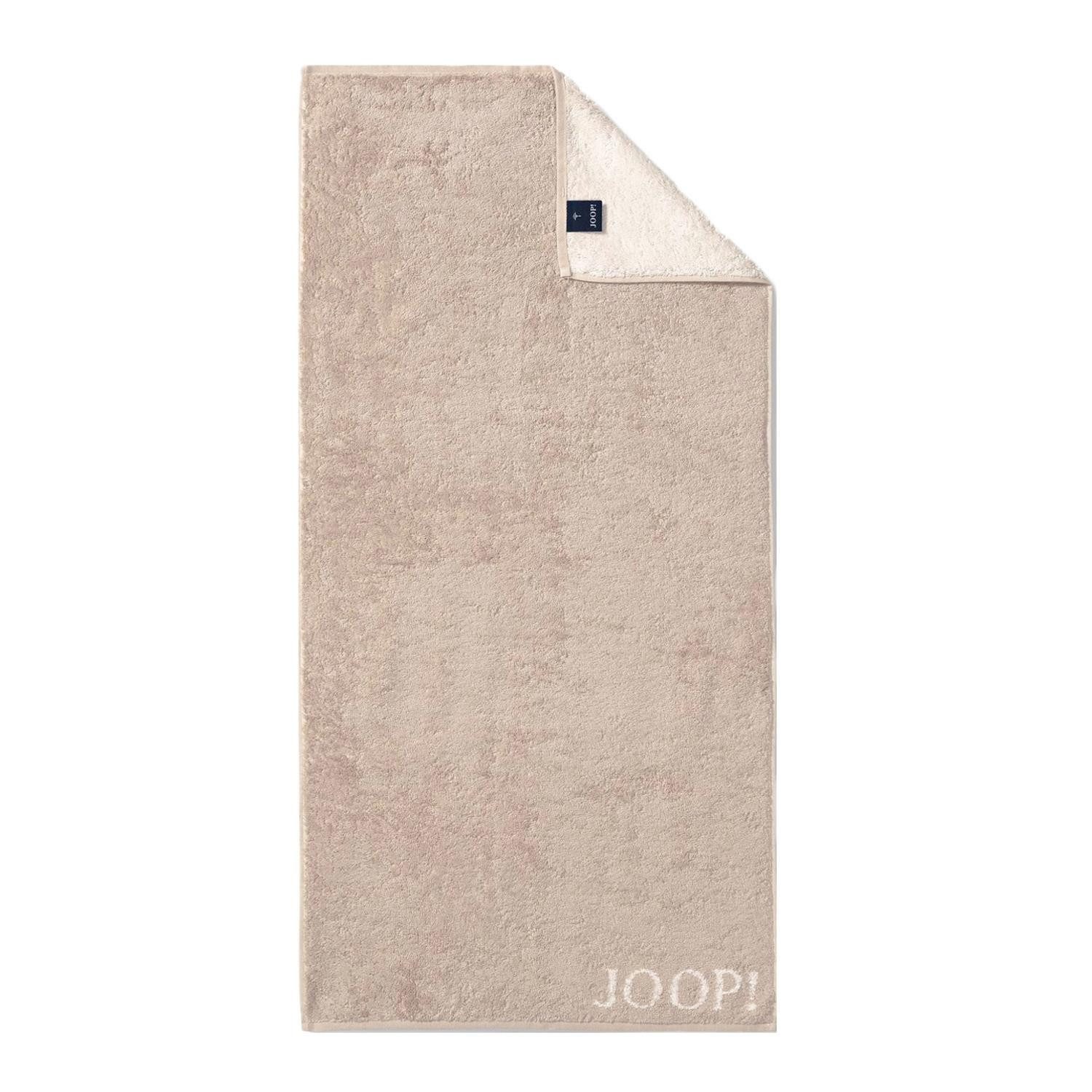 JOOP! Handtuch Joop! Handtuch Duschtuch Gästetuch Classic 1600-30 Sand Beige, Walkfrottier (1-St), 100% Baumwolle