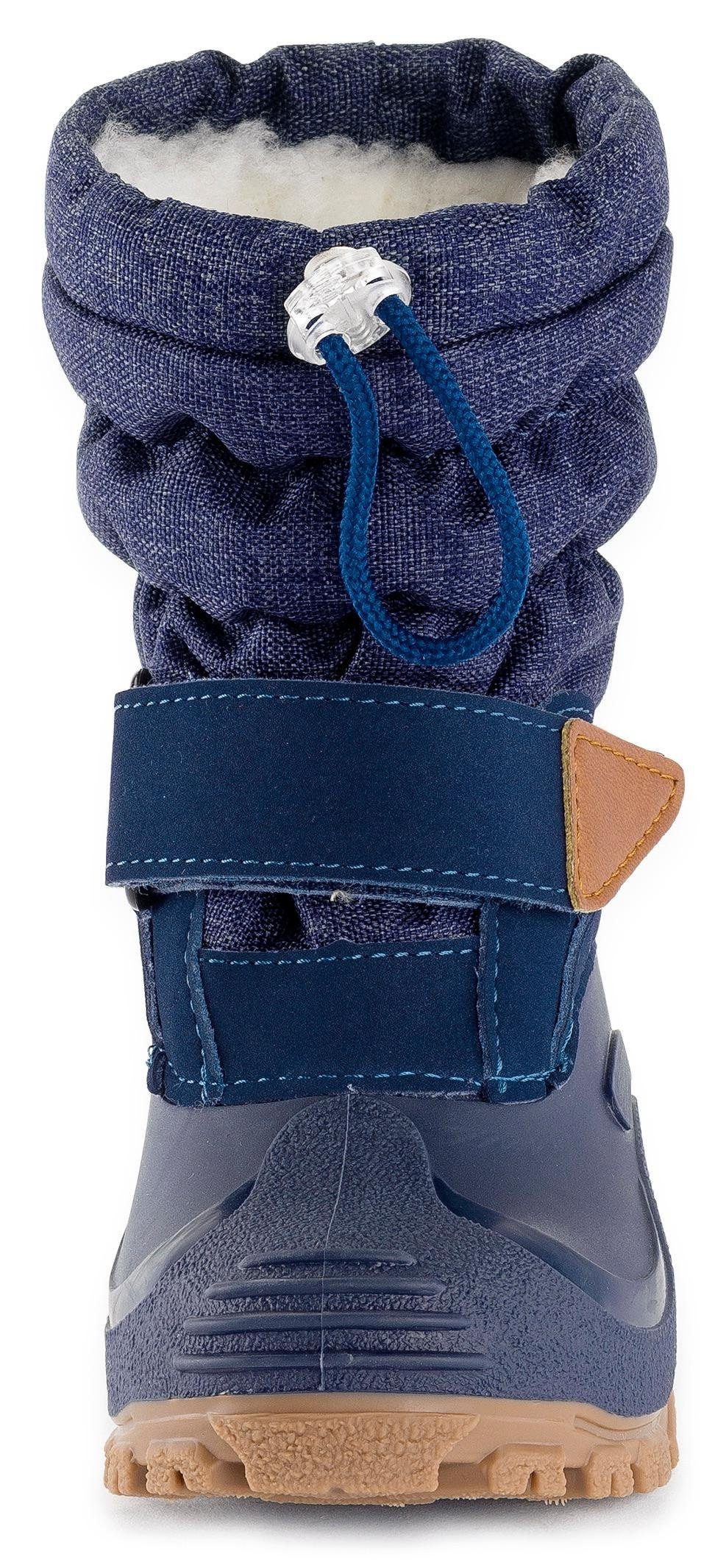 Lurchi Finn Snowboots Winterboots mit Schurwolle, Größenschablone zum Download