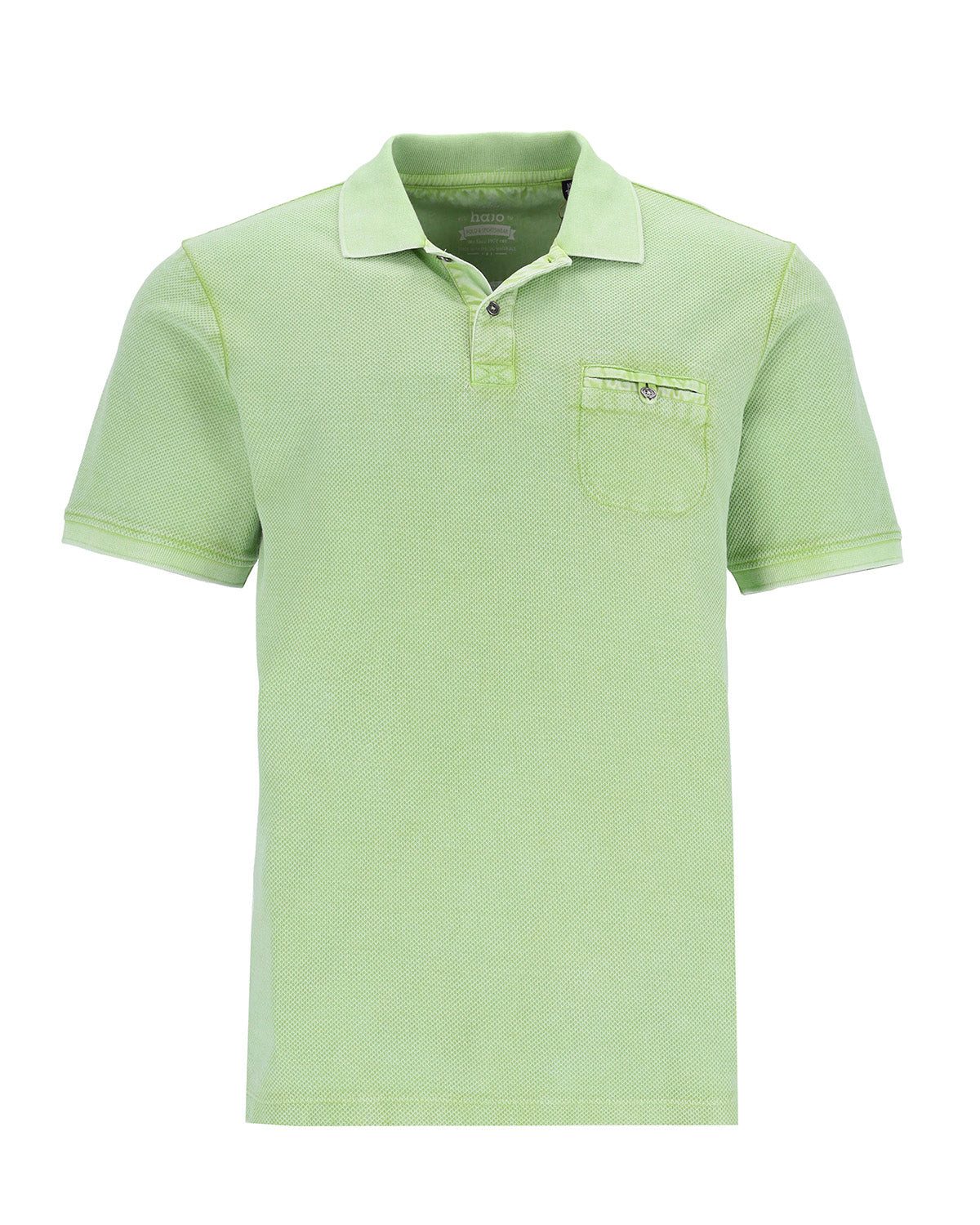 Hajo Poloshirt Jacquard-Poloshirt in Popcorn-Struktur