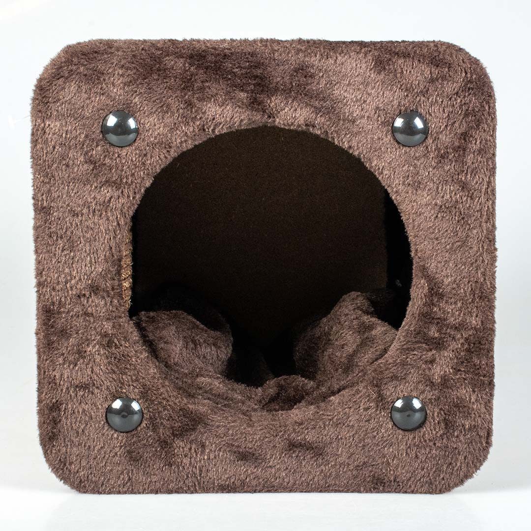 DUVO+ Kratzbrett Duvoplus Kratztunnel Square Farbe: Braun