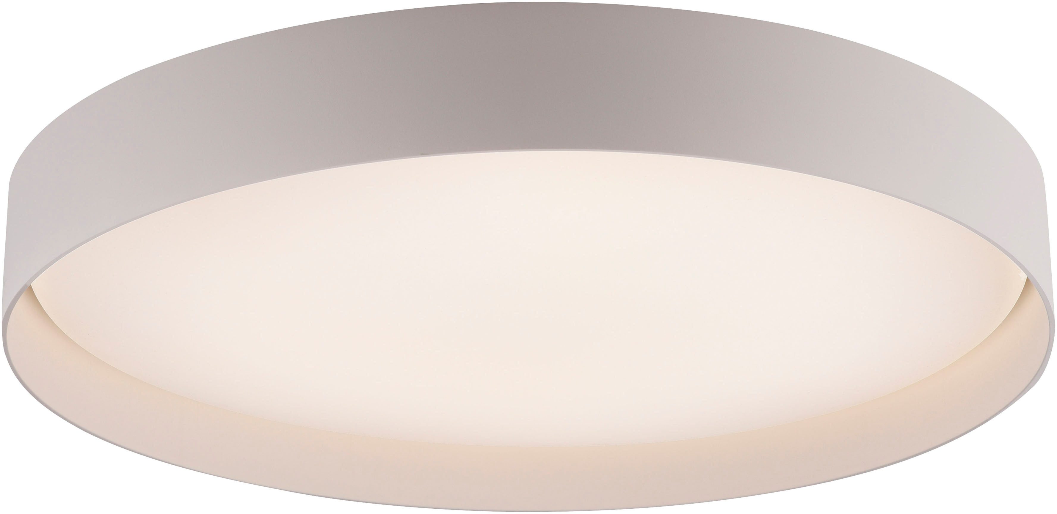 SCHÖNER WOHNEN-Kollektion LED Deckenleuchte TAVOLI, CCT - über Fernbedienung, LED fest integriert, warmweiß - kaltweiß, SCHÖNER WOHNEN Kollektion, CCT 2700-6500K, IR-Fernbedienung, Dimmbar